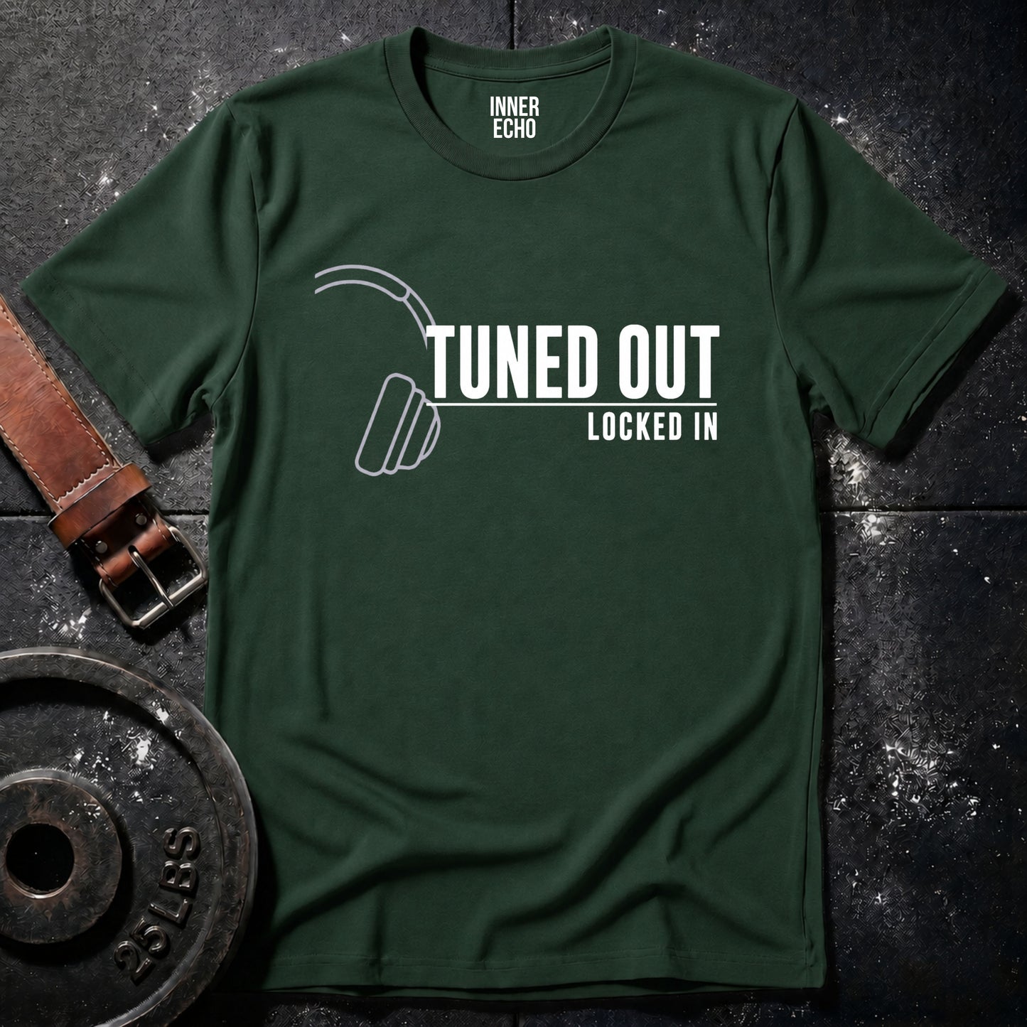 TUNED OUT Headphones — Tee