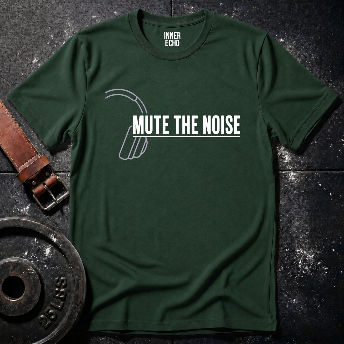 MUTE THE NOISE Headphones — Tee