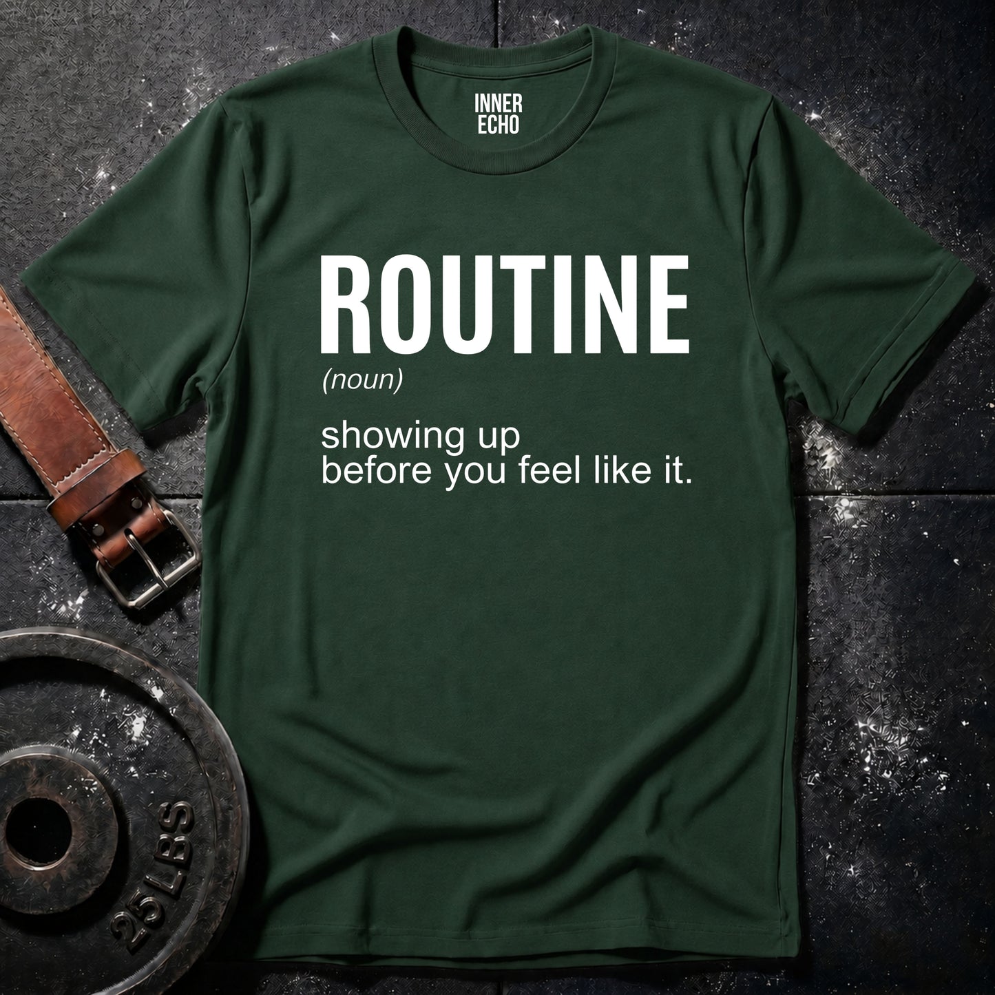 ROUTINE (noun) — Tee