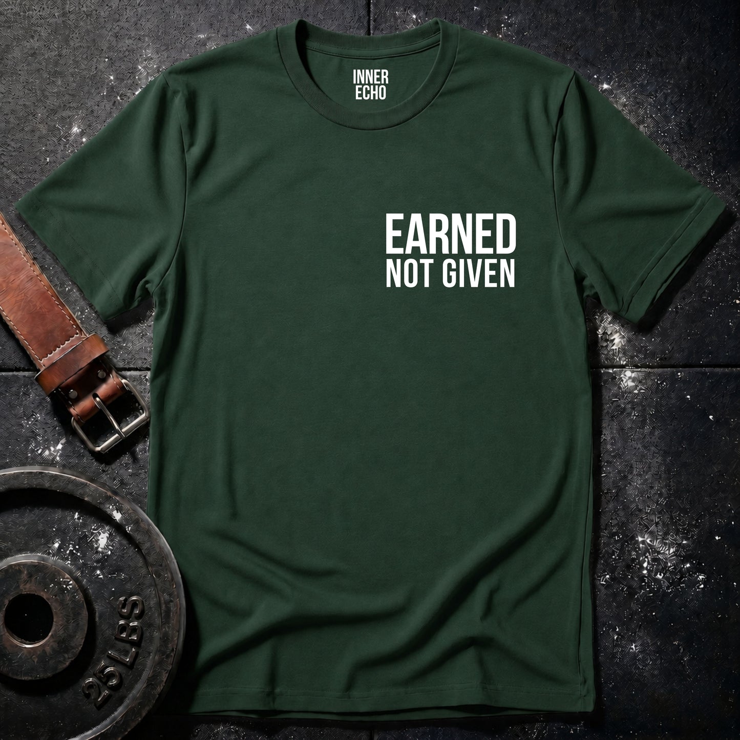 EARNED Chest Pocket — Tee