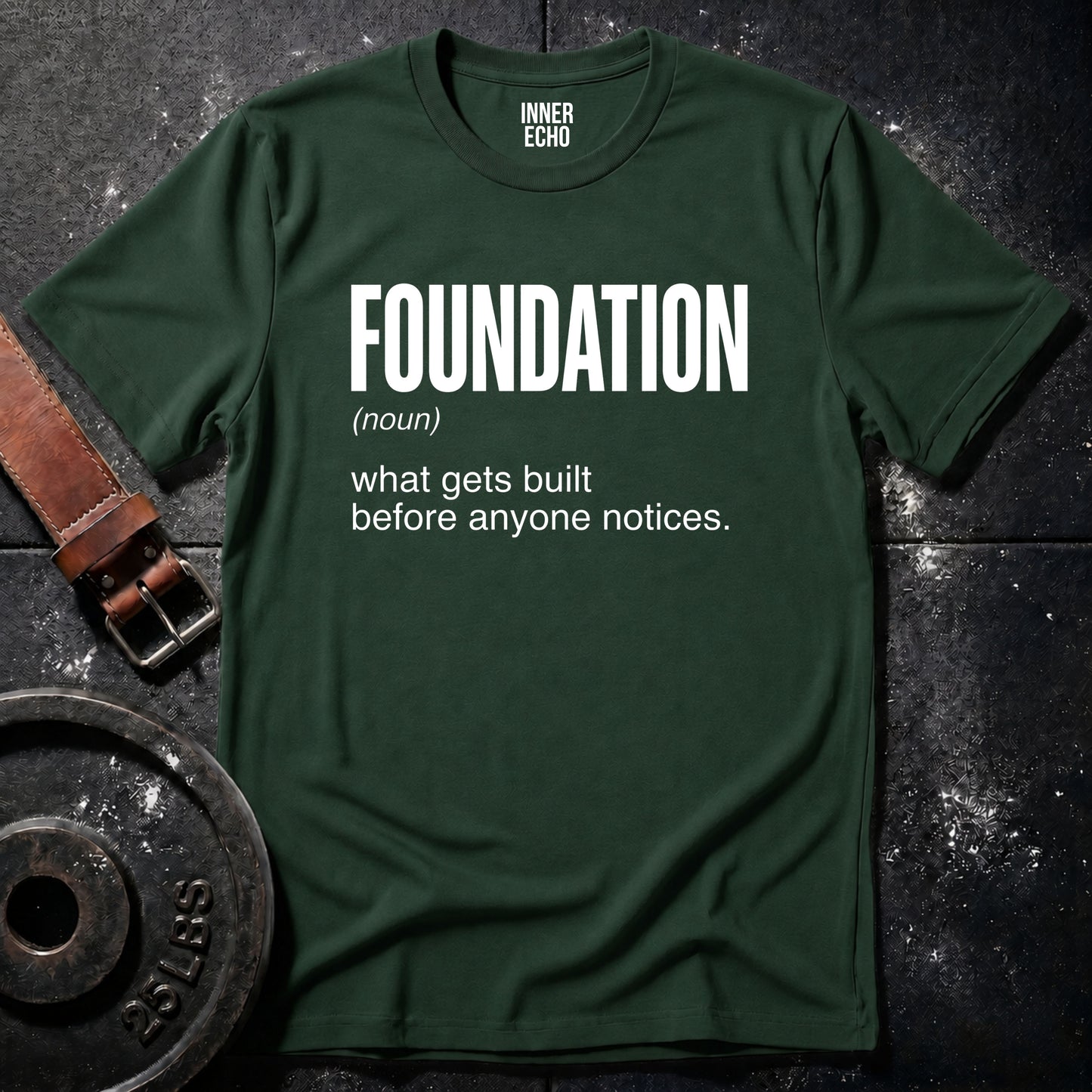 FOUNDATION (noun) — Tee