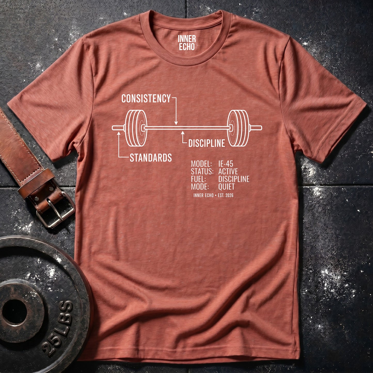 Training Blueprint Barbell — Tee