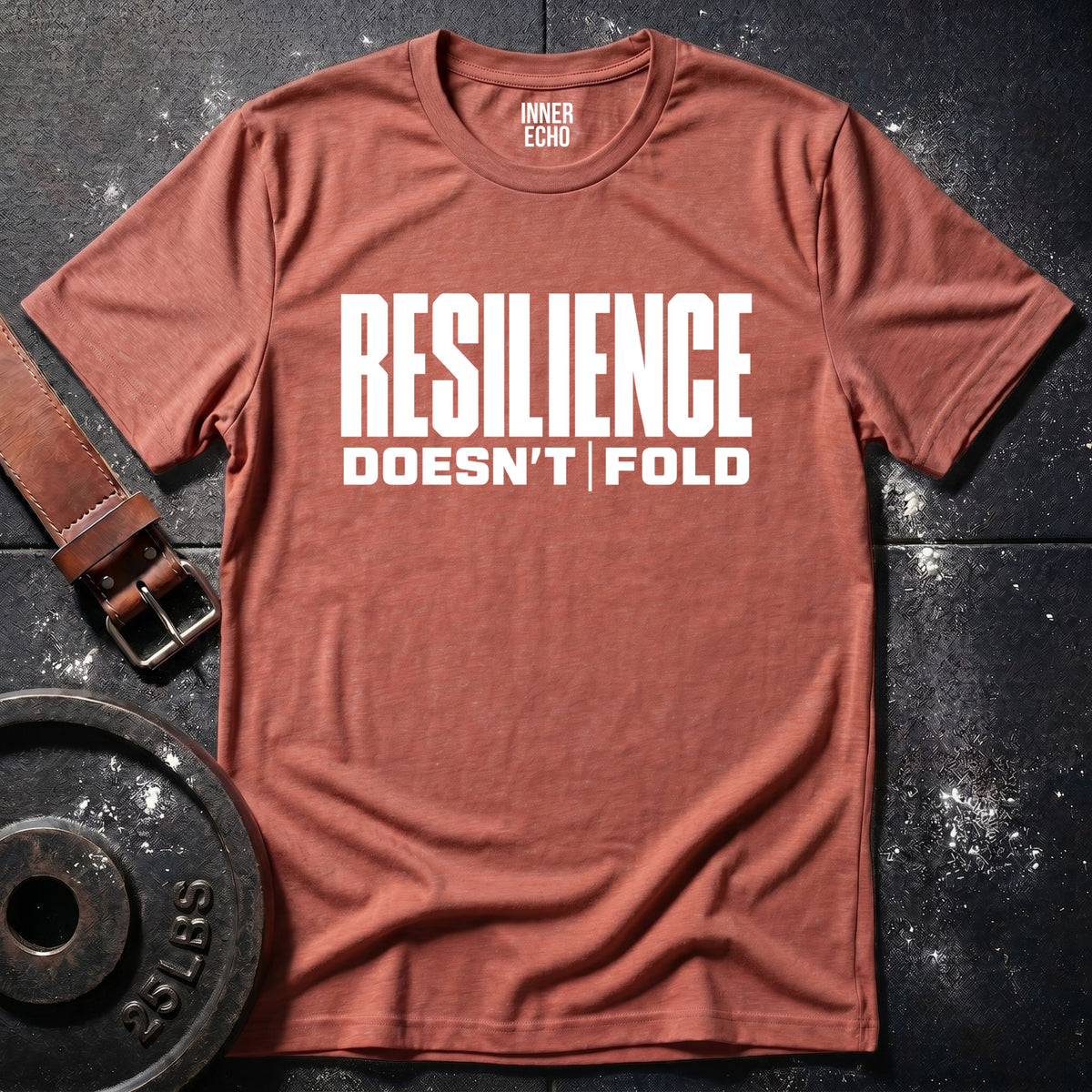 RESILIENCE DOESN’T FOLD — T-Shirt