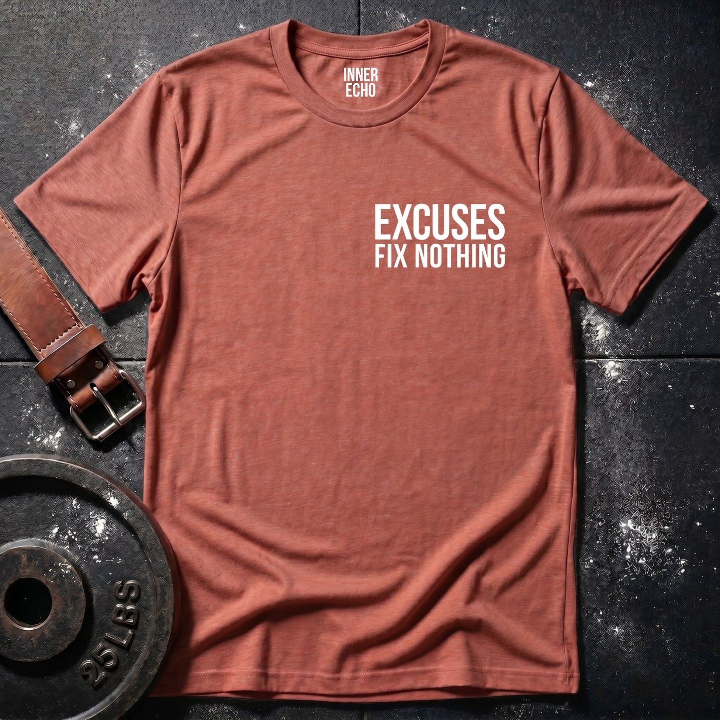 EXCUSES Chest Pocket — Tee