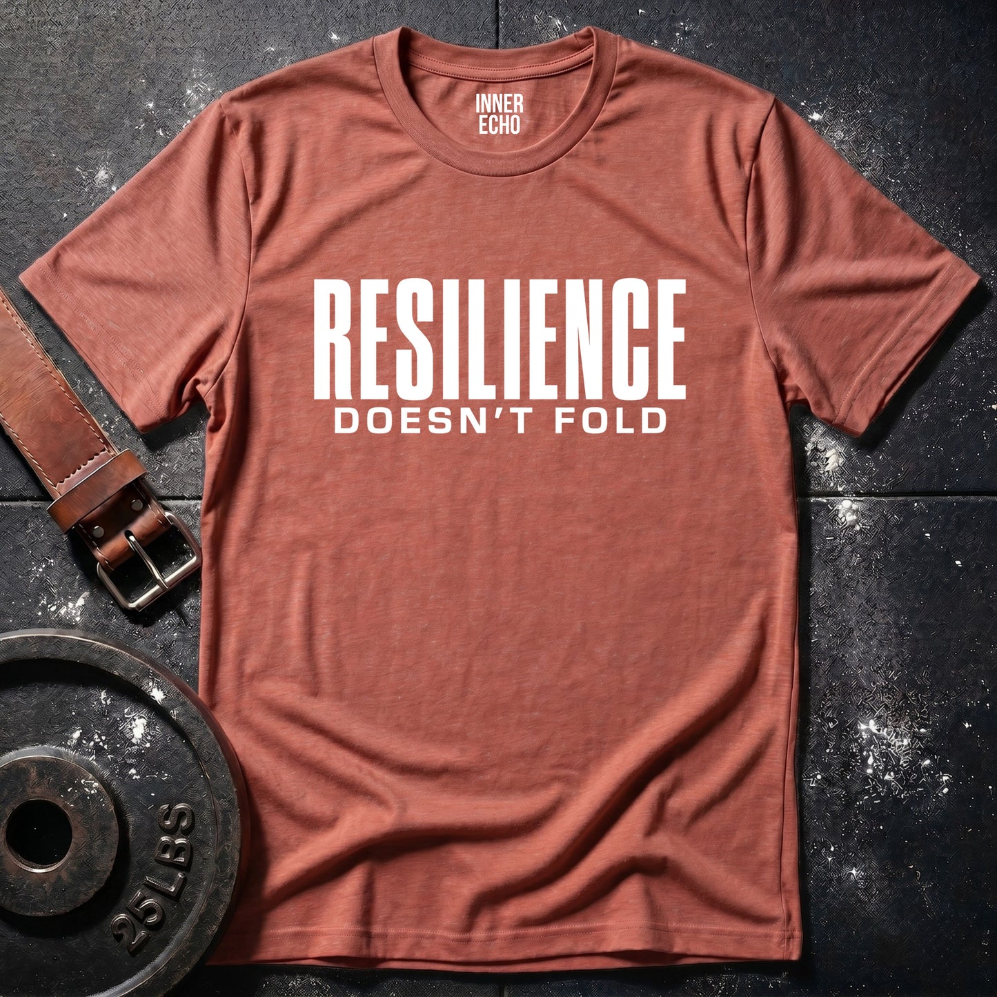 RESILIENCE DOESN’T FOLD — T-Shirt
