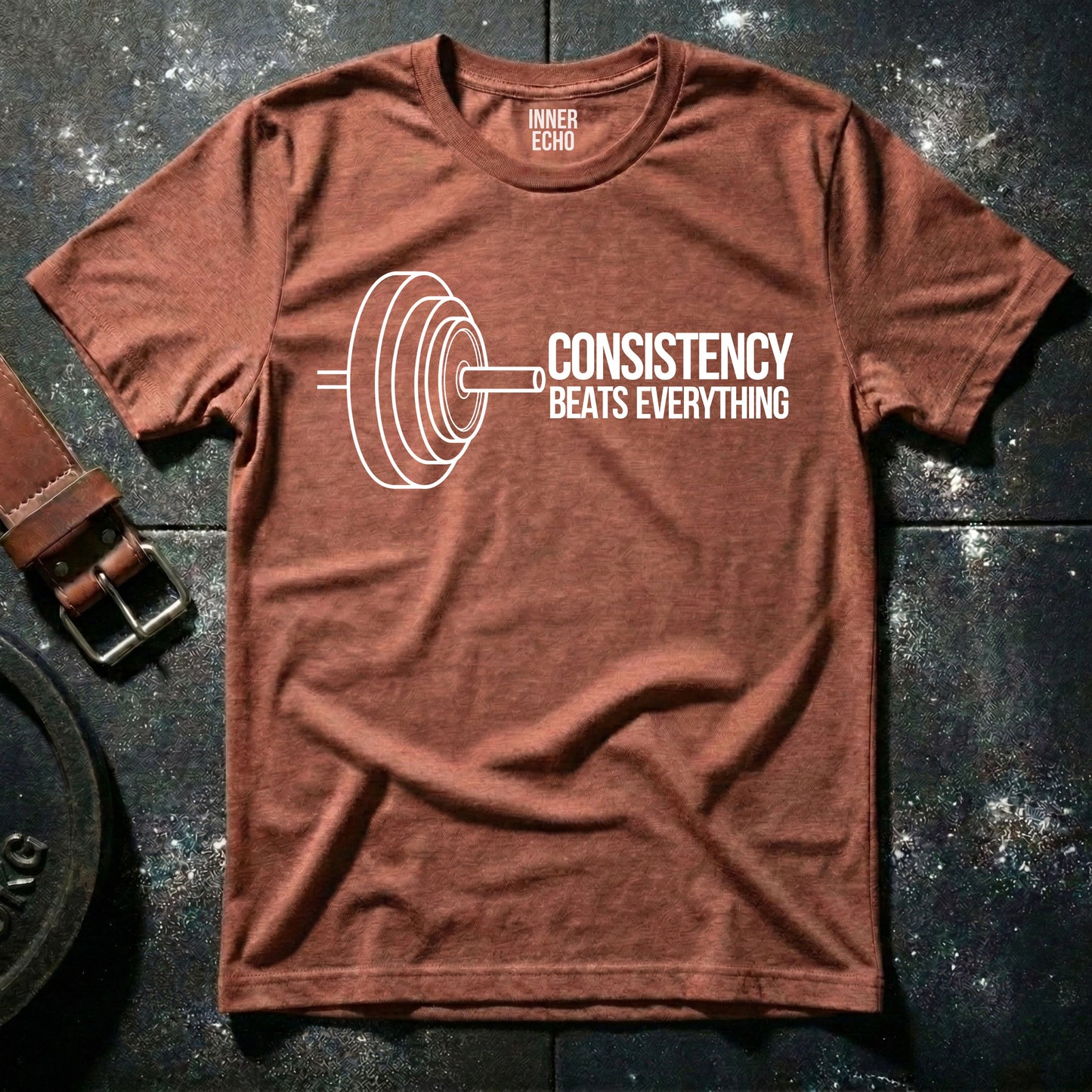 CONSISTENCY BARBELL — T-Shirt