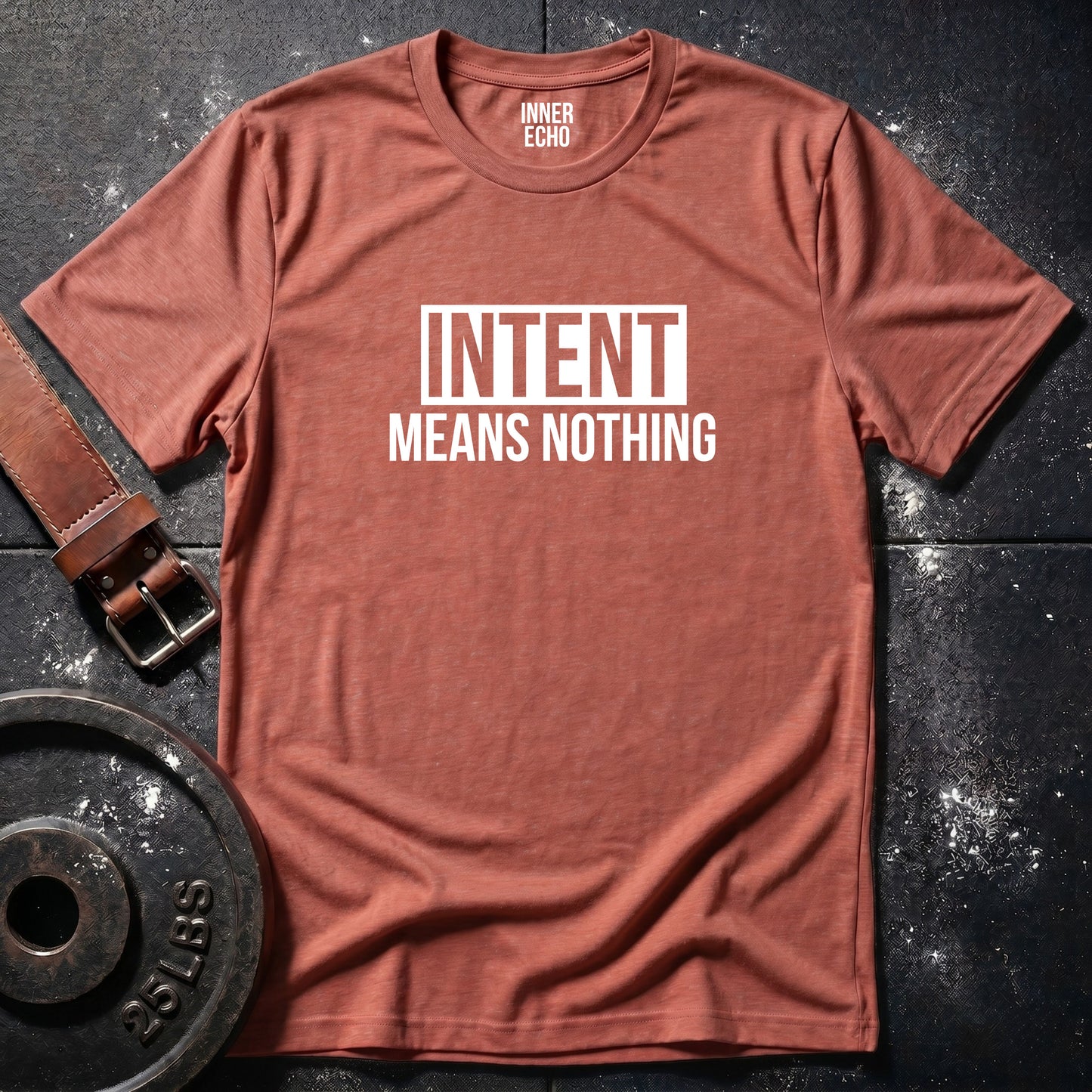 INTENT Stripe — Tee