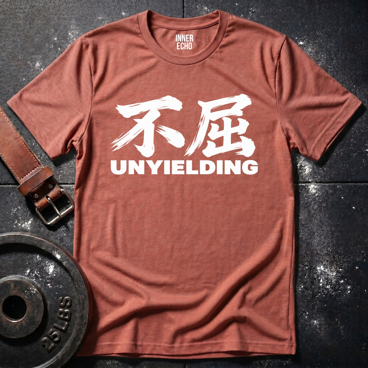 UNYIELDING Kanji — T-Shirt