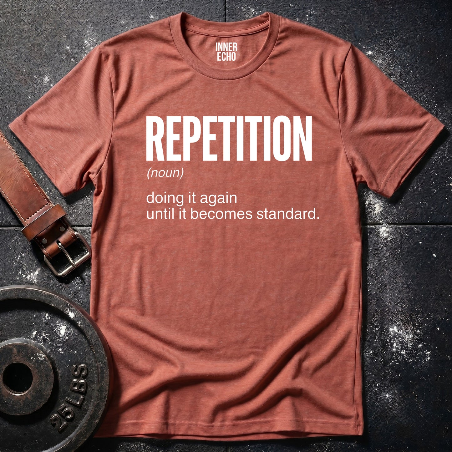 REPETITION (noun) — Tee