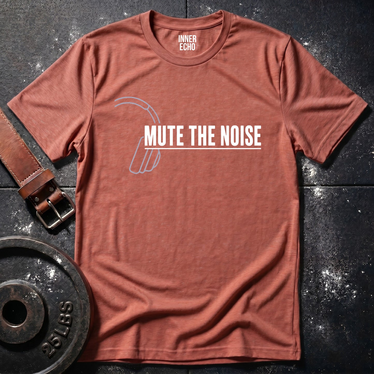 MUTE THE NOISE Headphones — Tee