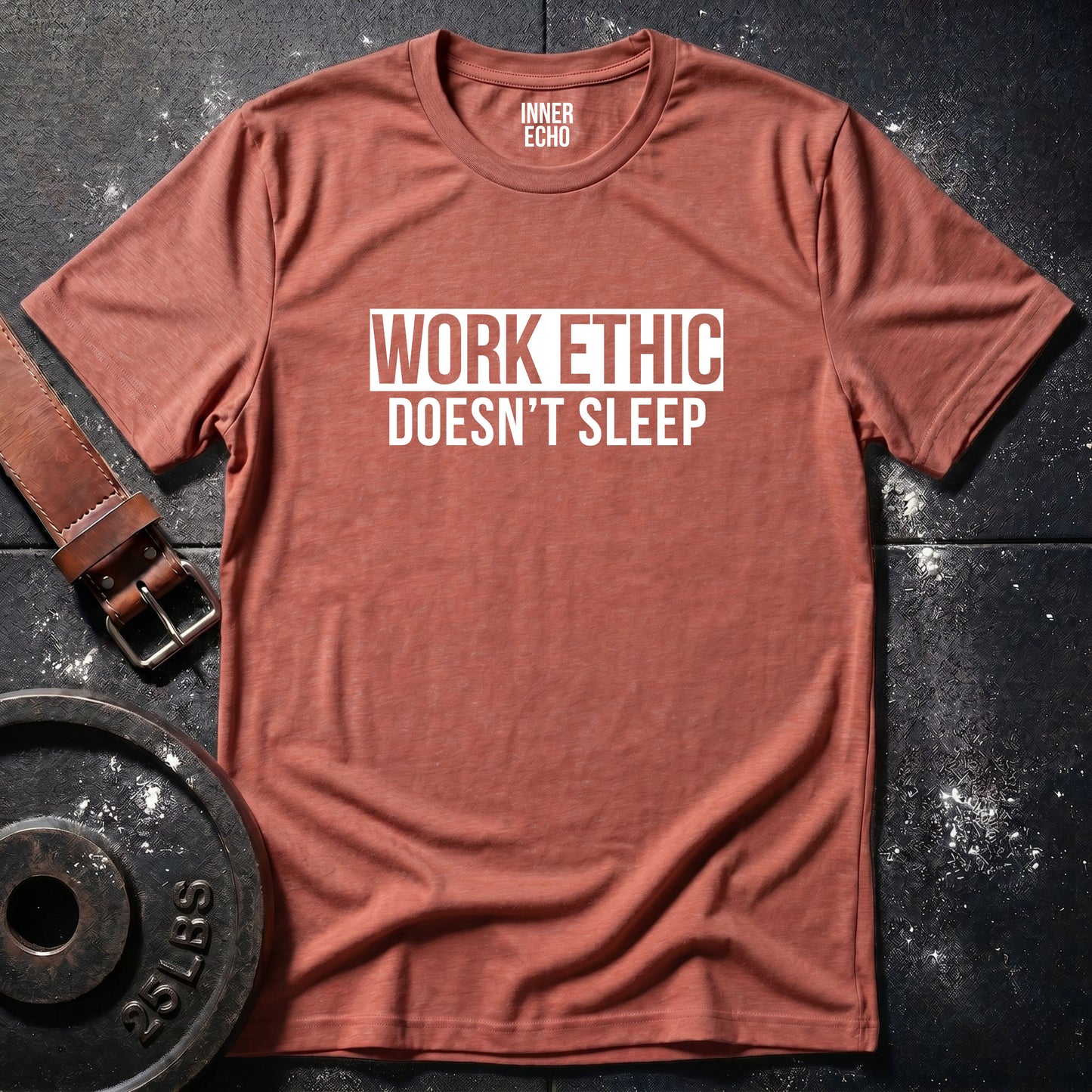 WORK ETHIC Stripe — Tee