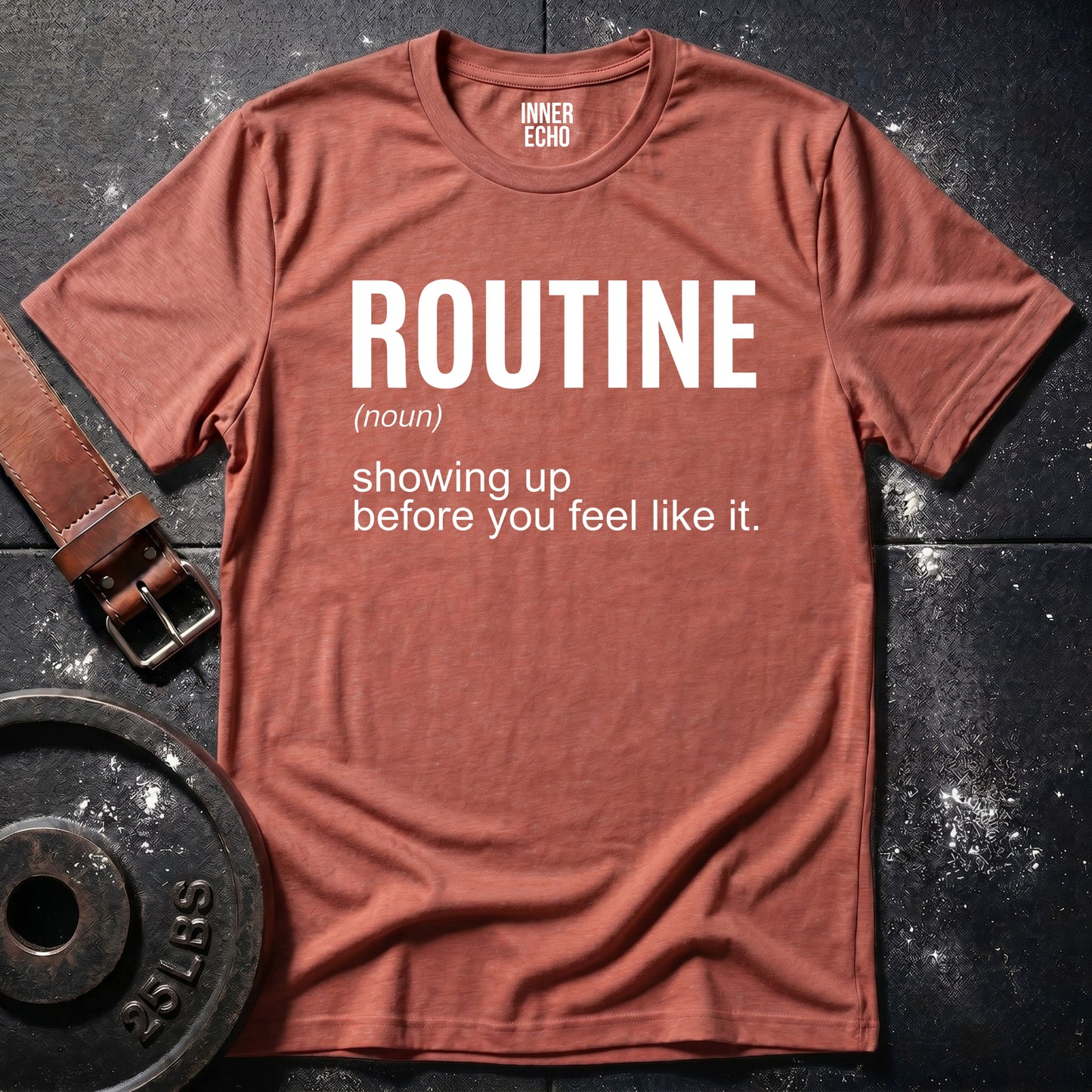 ROUTINE (noun) — Tee