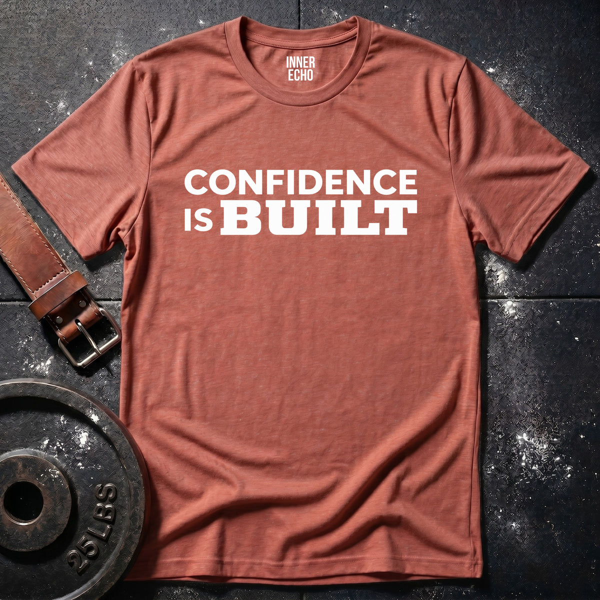 CONFIDENCE IS BUILT — T-Shirt