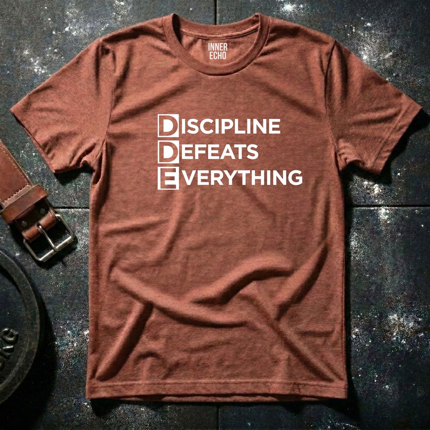 DISCIPLINE DEAFEATS EVERYTHING — T-Shirt
