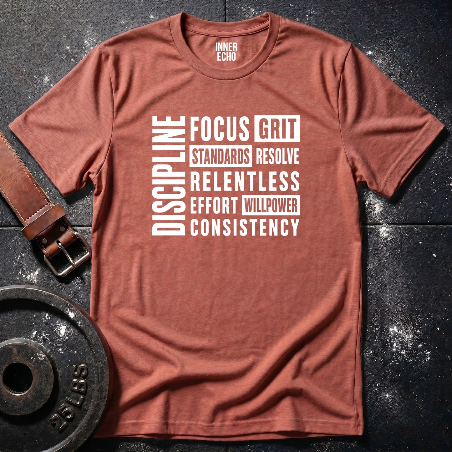 DISCIPLINE Stack — T-Shirt