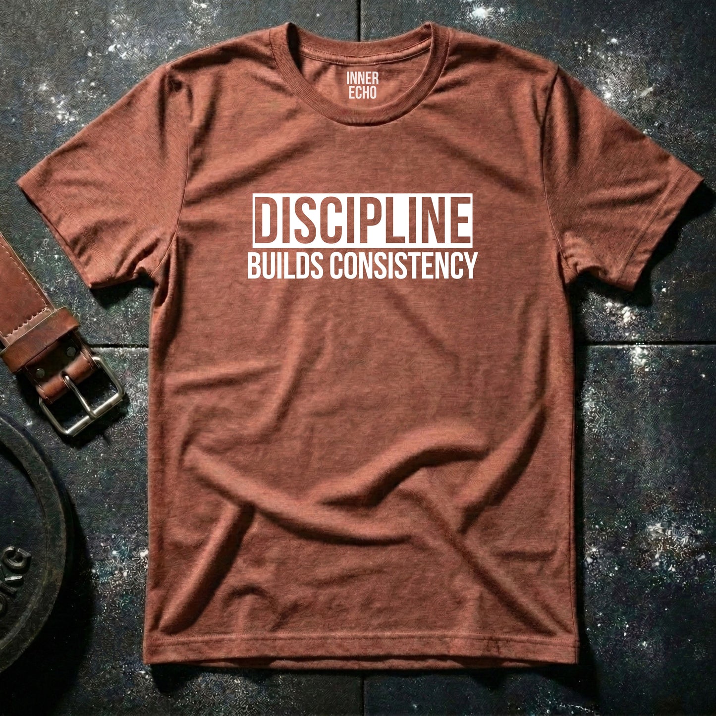 DISCIPLINE Stripe — T-Shirt
