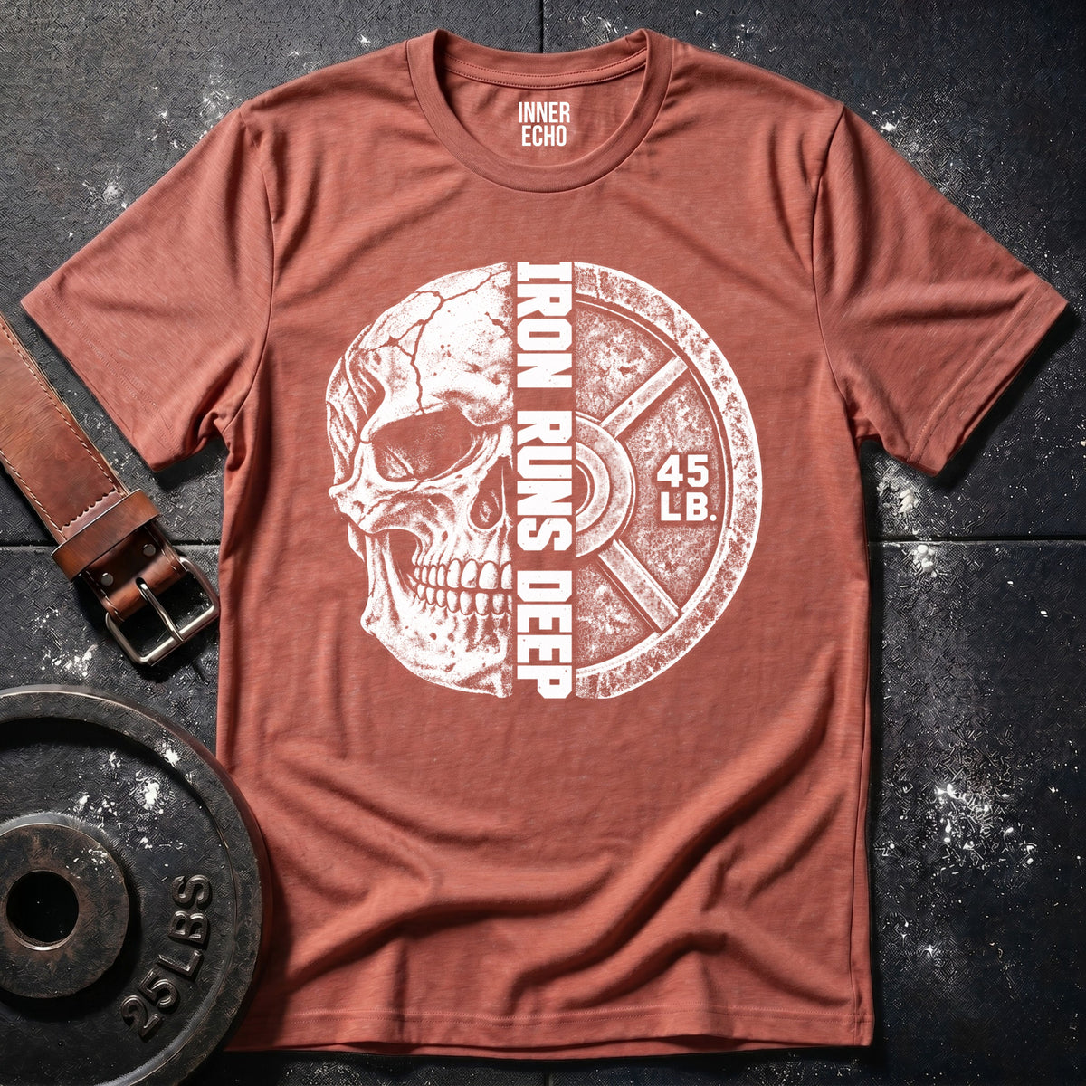 IRON RUNS DEEP — T-Shirt