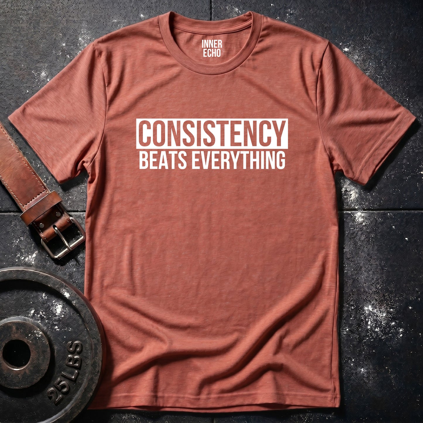 CONSISTENCY Stripe — Tee