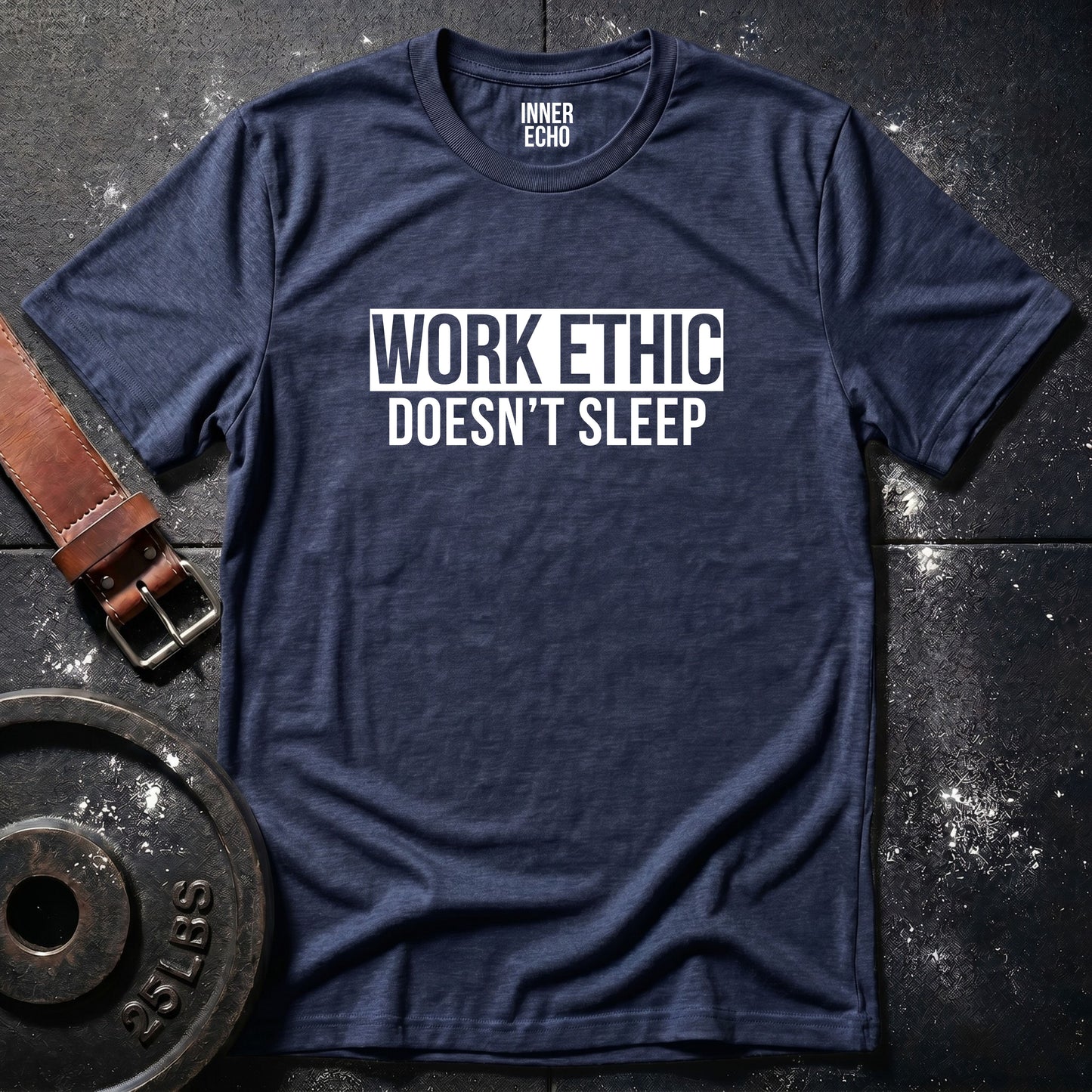 WORK ETHIC Stripe — Tee