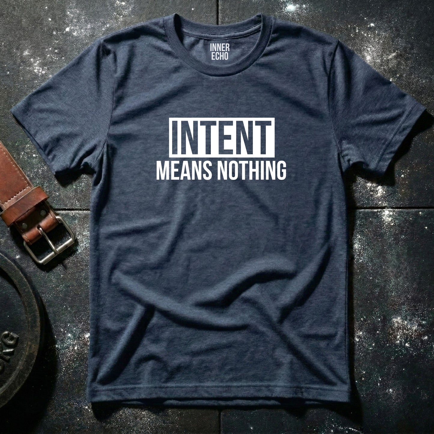 INTENT Stripe — T-Shirt