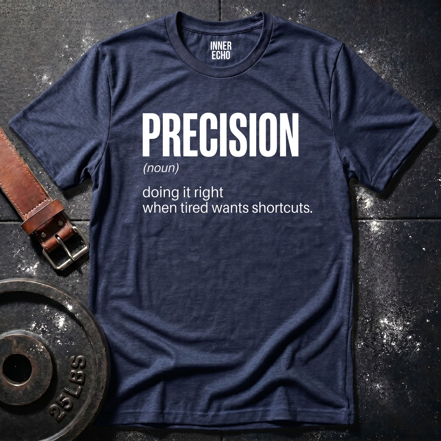 PRECISION (noun) — Tee