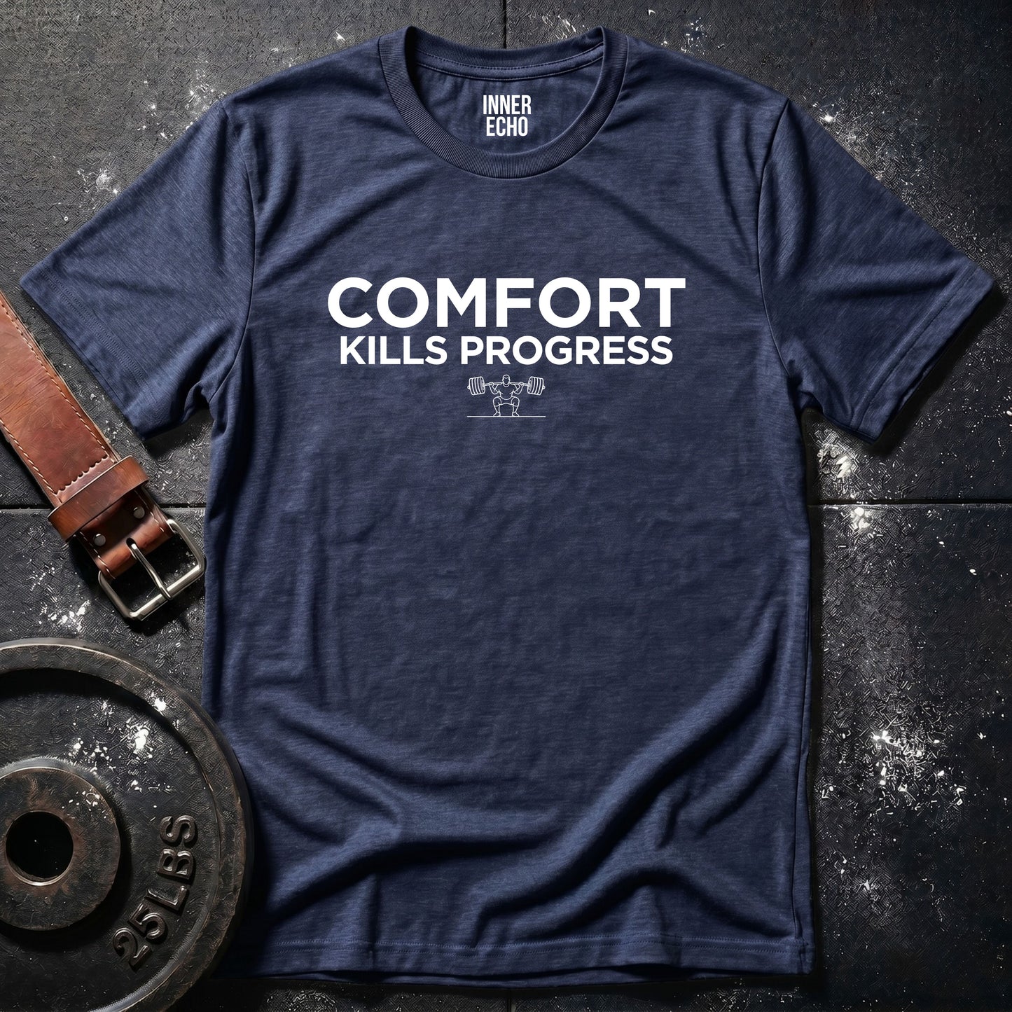 COMFORT KILLS PROGRESS — Tee