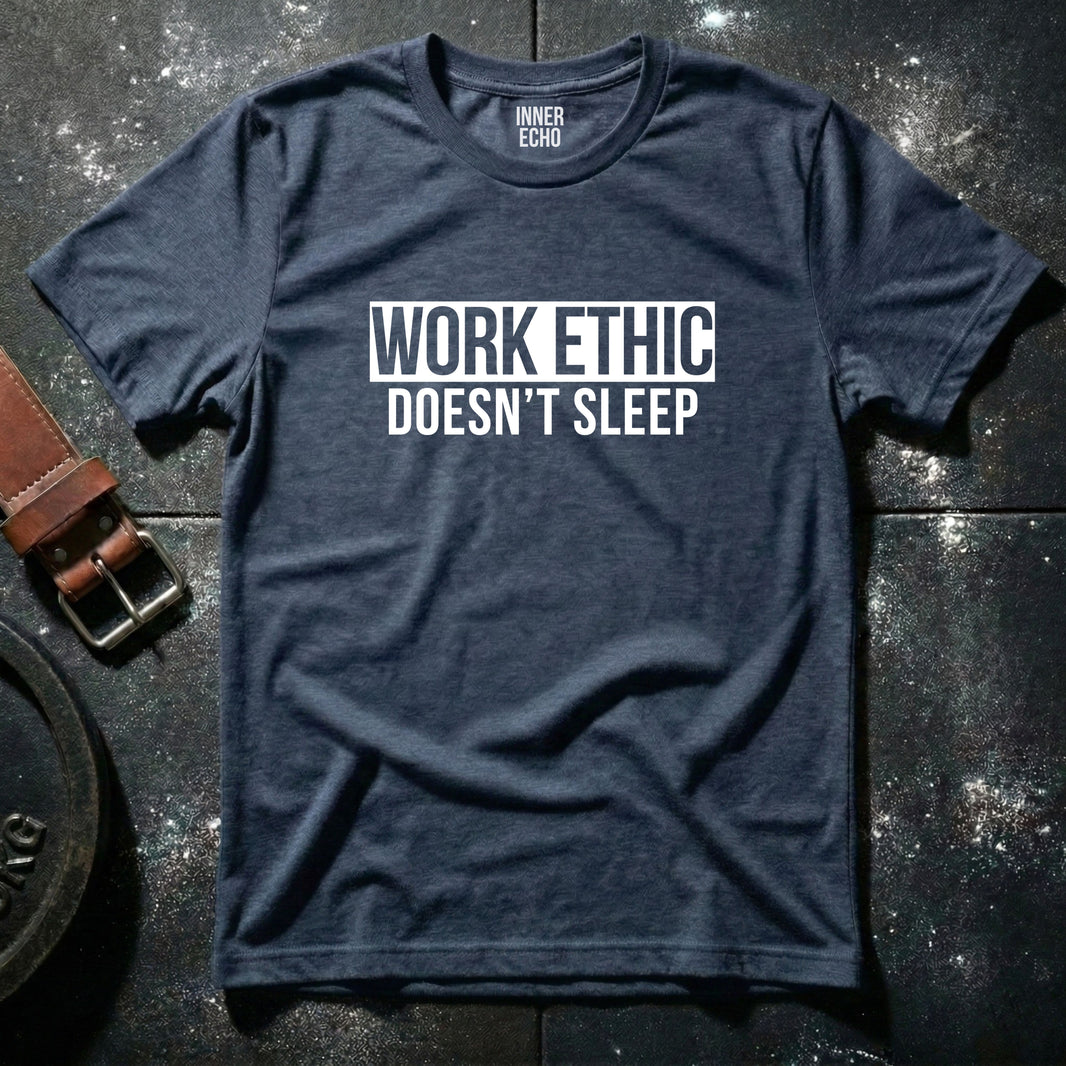 WORK ETHIC Stripe — T-Shirt