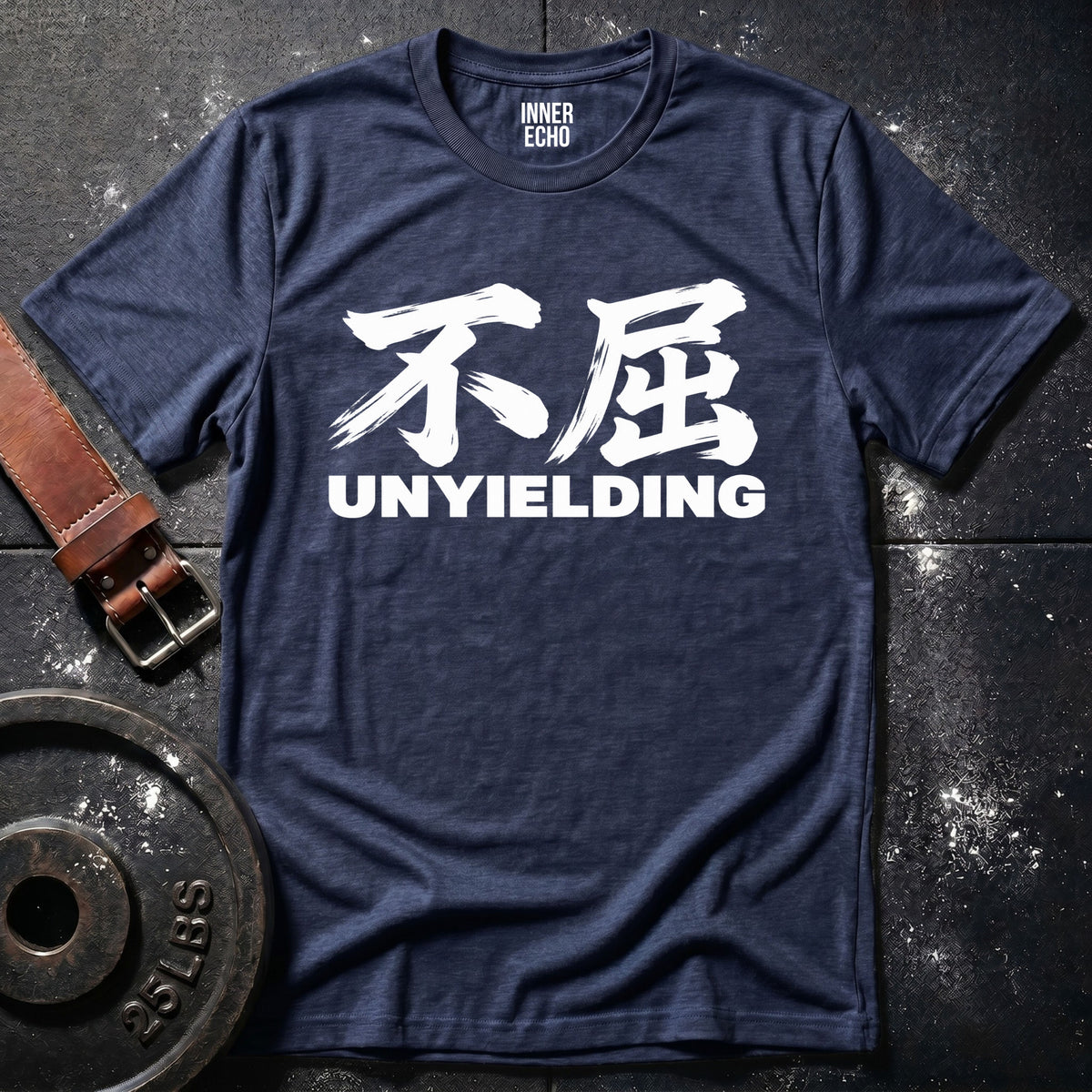UNYIELDING Kanji — T-Shirt