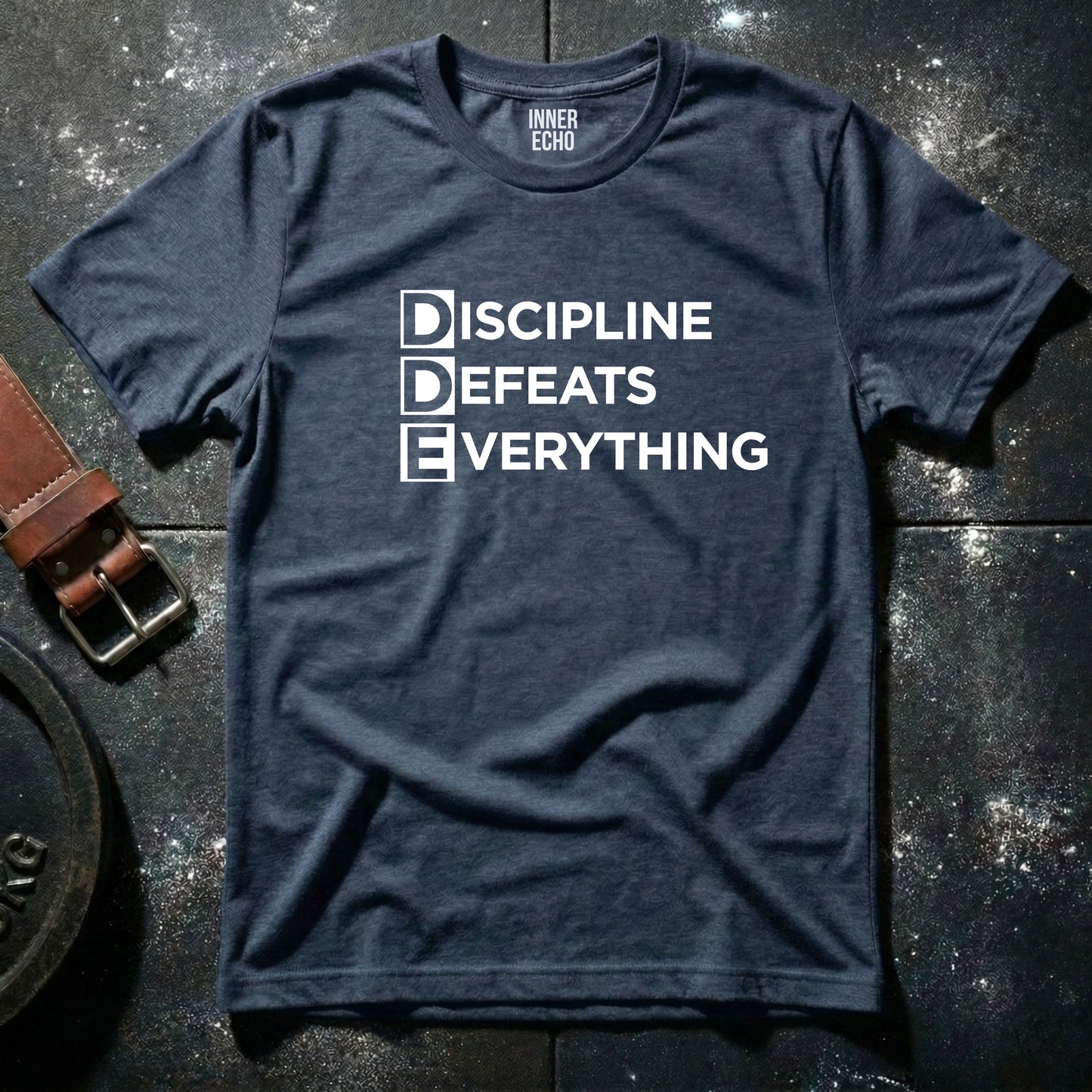 DISCIPLINE DEAFEATS EVERYTHING — T-Shirt
