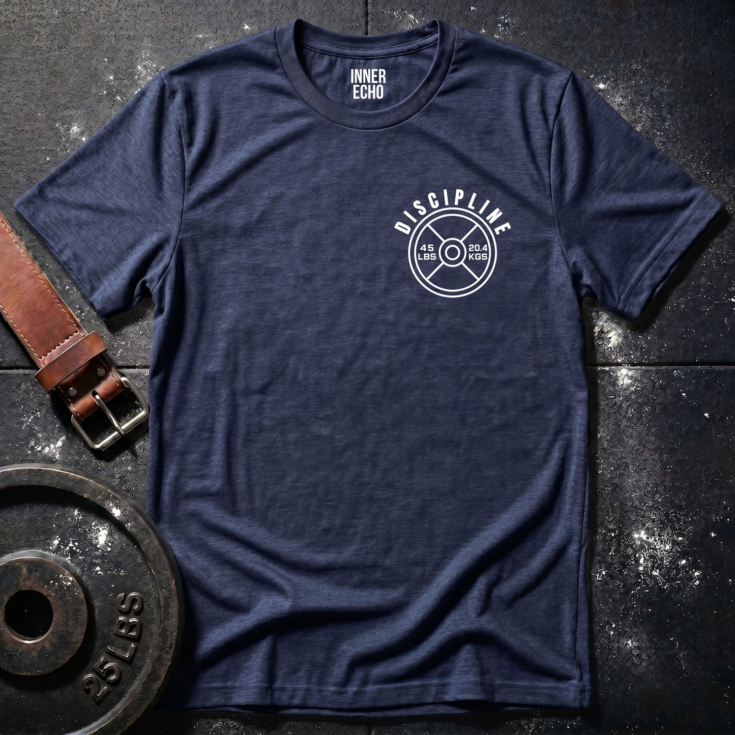 DISCIPLINE POCKET PLATE — T-Shirt