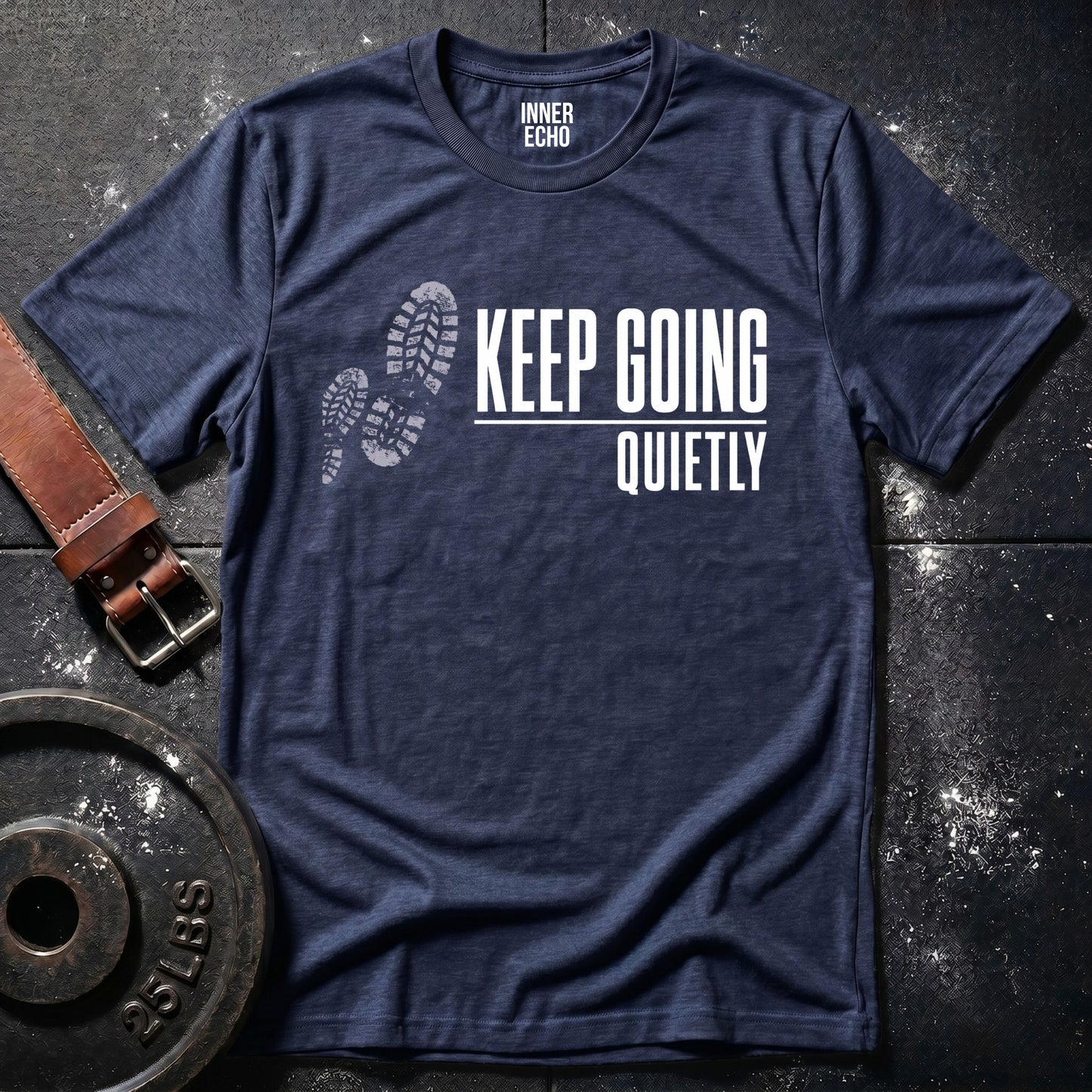 KEEP GOING QUIETLY — Tee