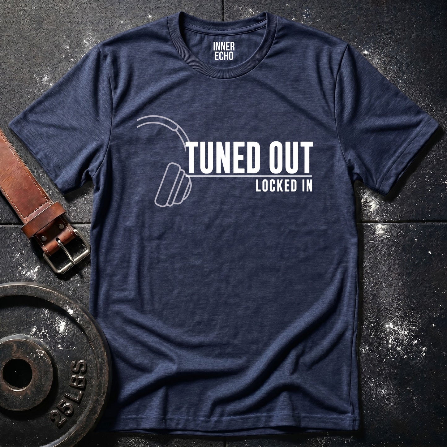 TUNED OUT Headphones — Tee