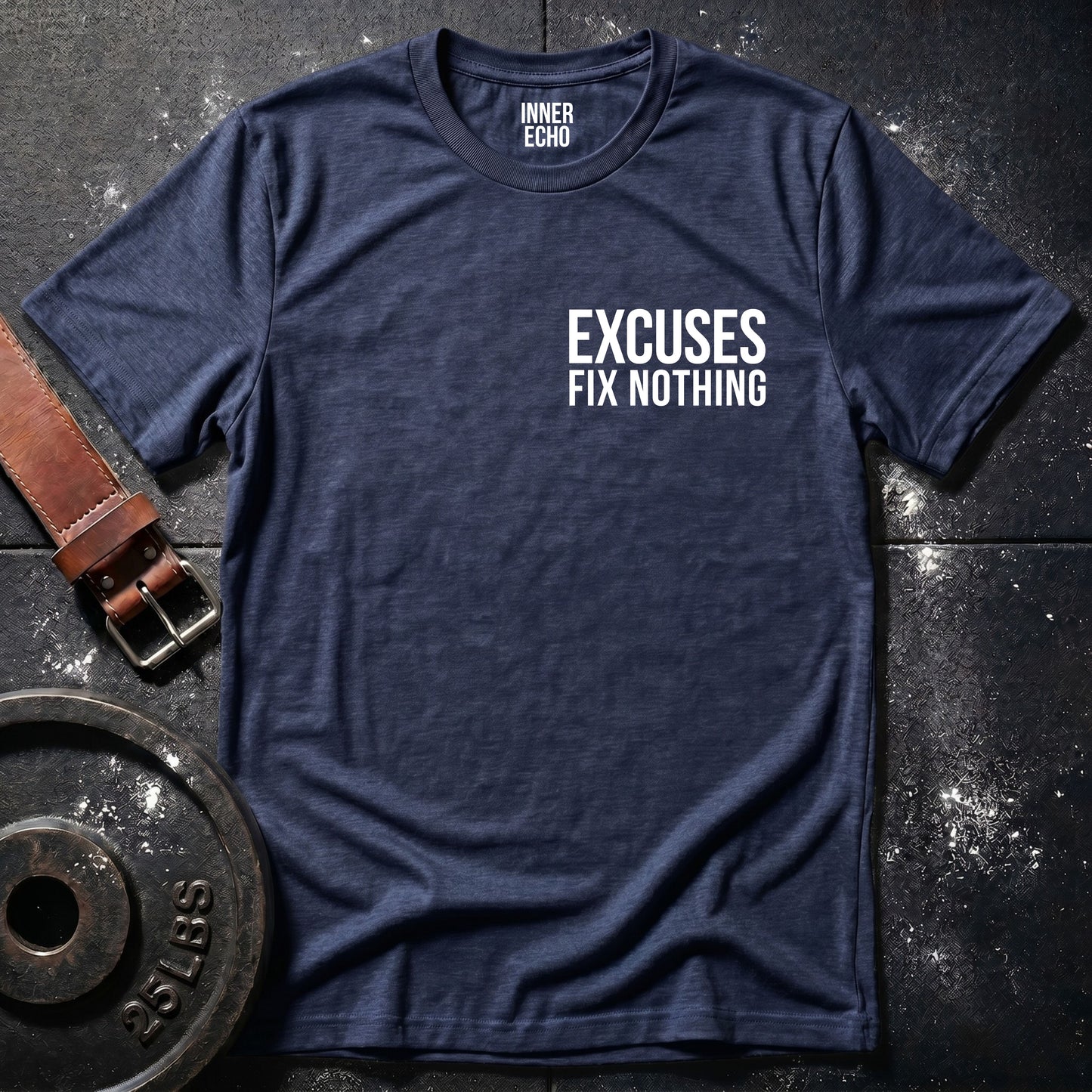 EXCUSES Chest Pocket — Tee