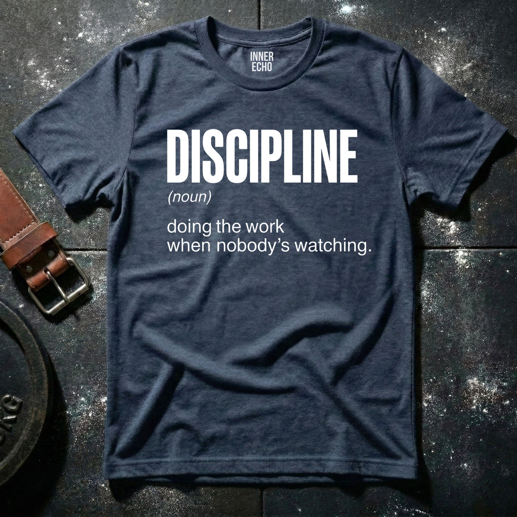 Discipline (noun) — T-Shirt