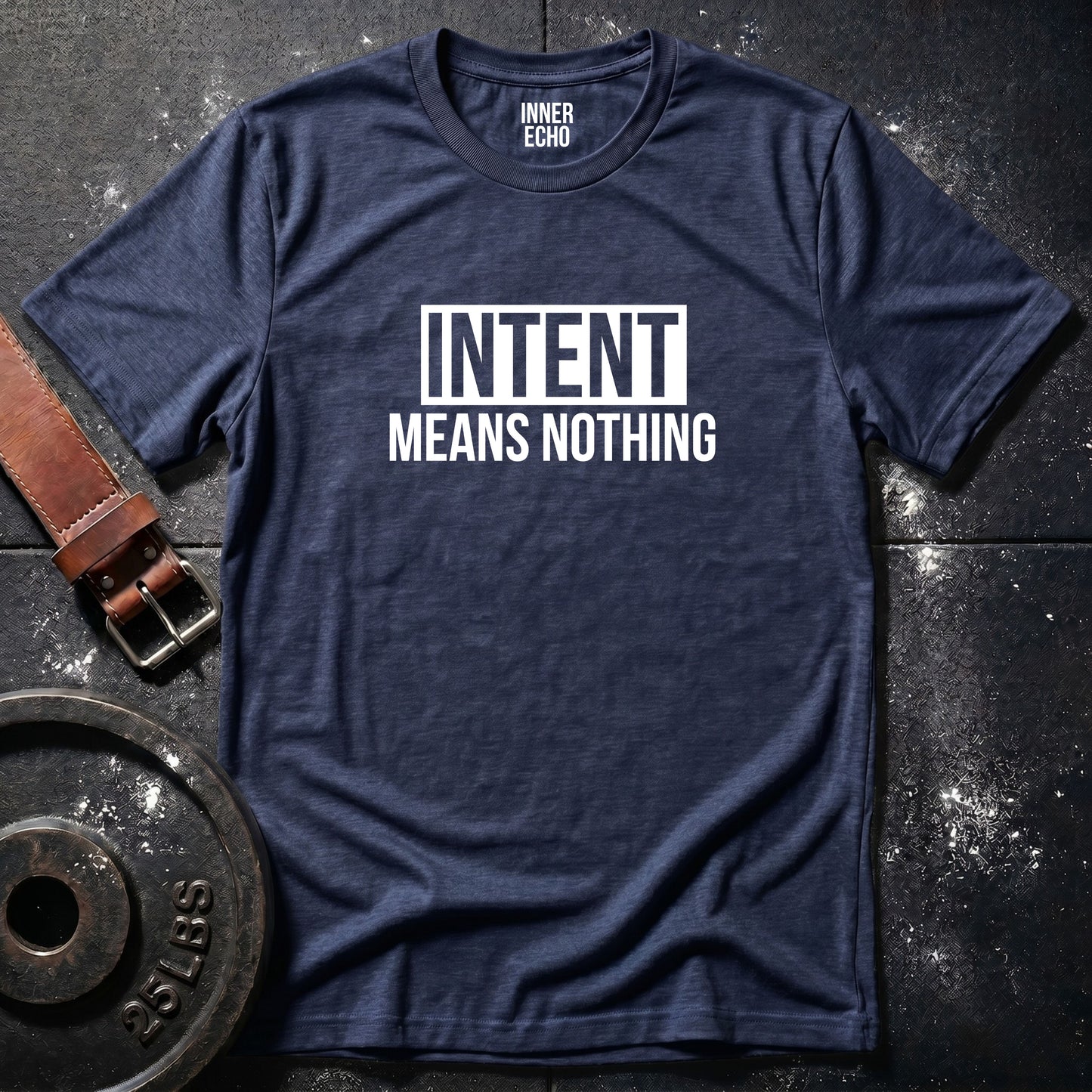 INTENT Stripe — Tee