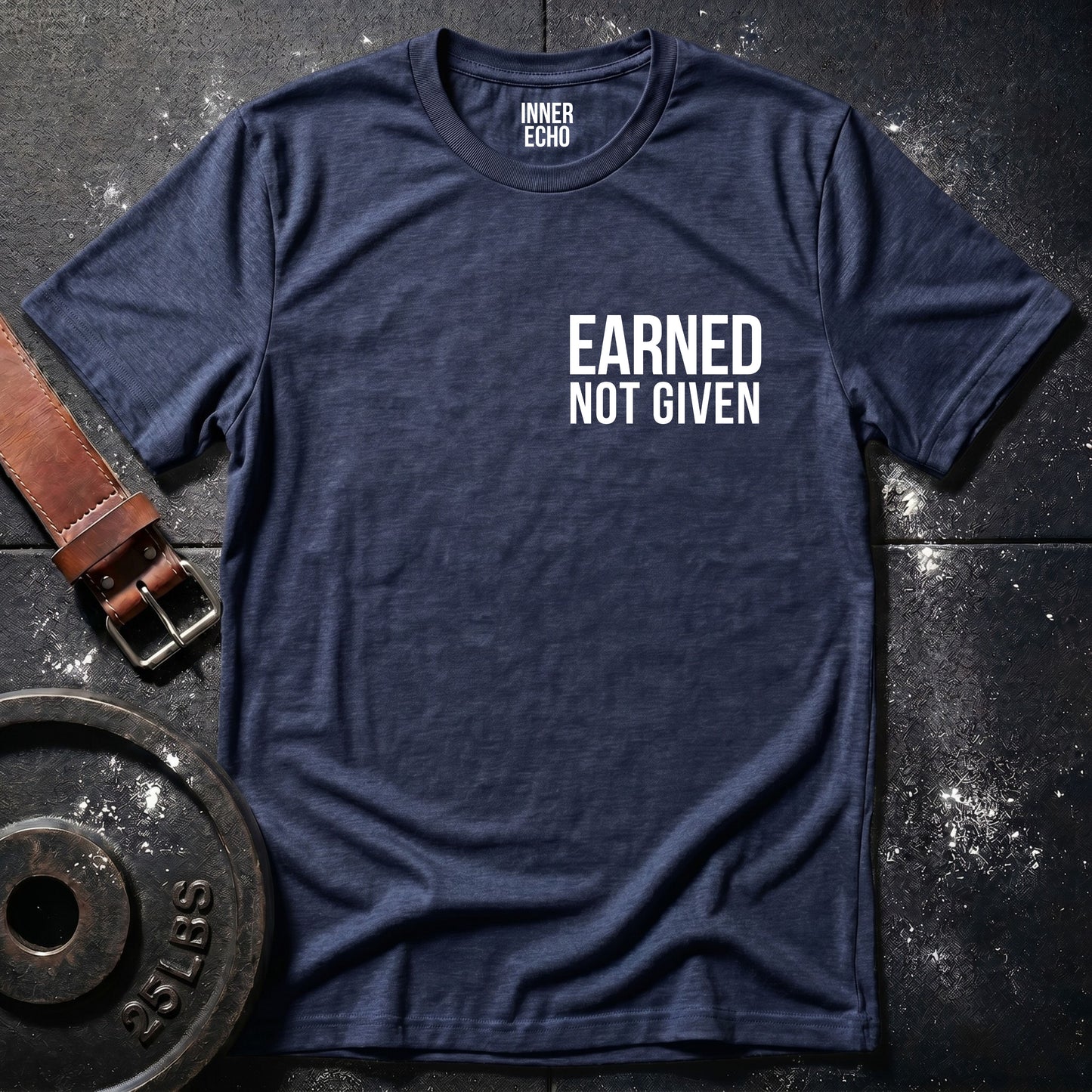 EARNED Chest Pocket — Tee