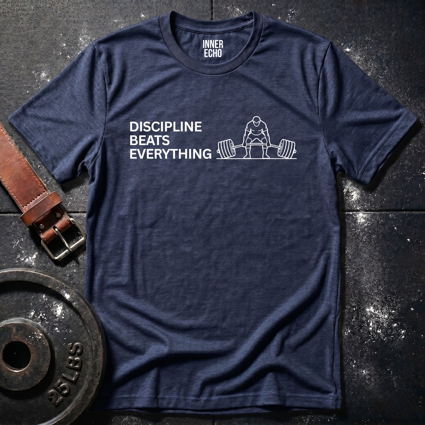 DISCIPLINE BEATS EVERYTHING — Tee