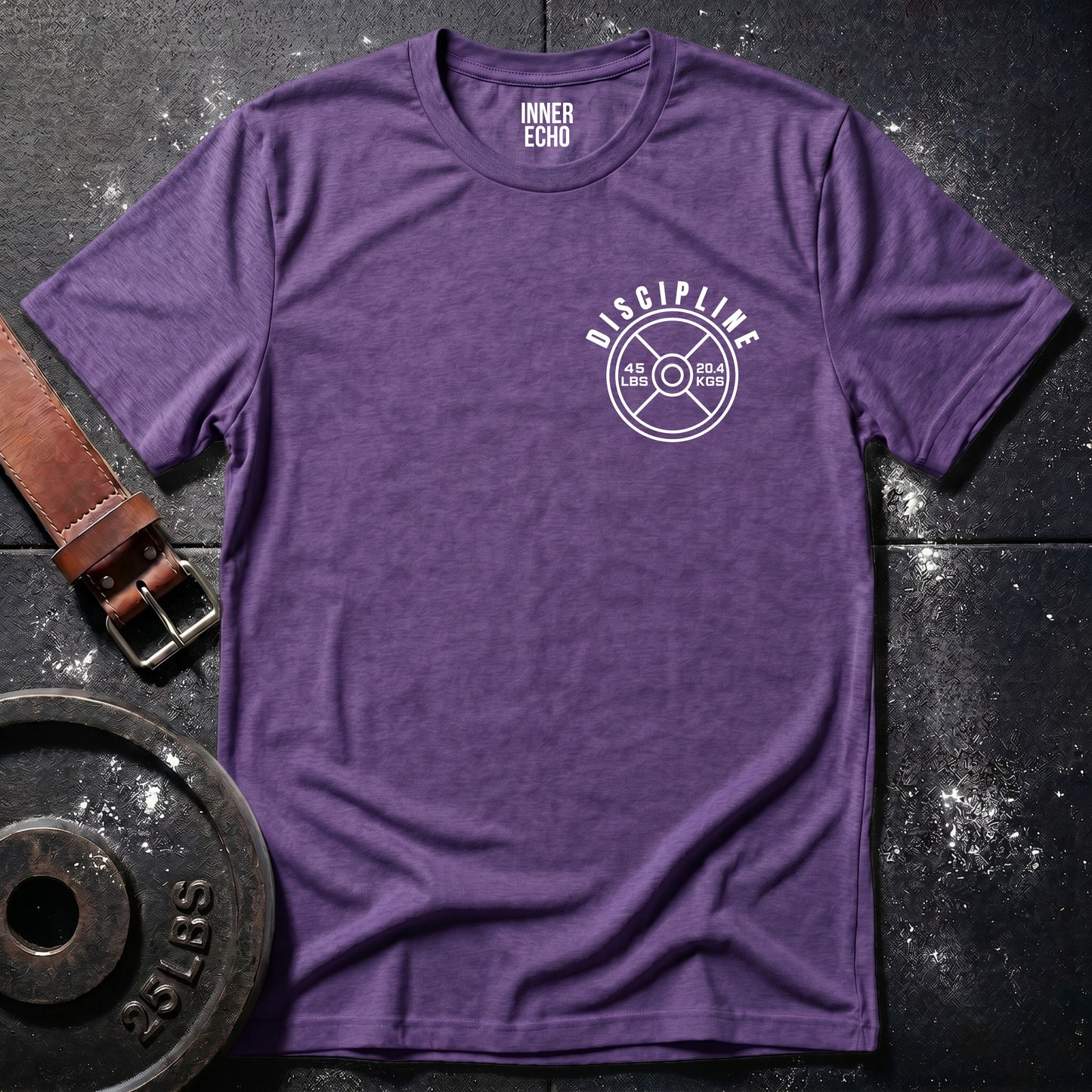 DISCIPLINE POCKET PLATE — T-Shirt