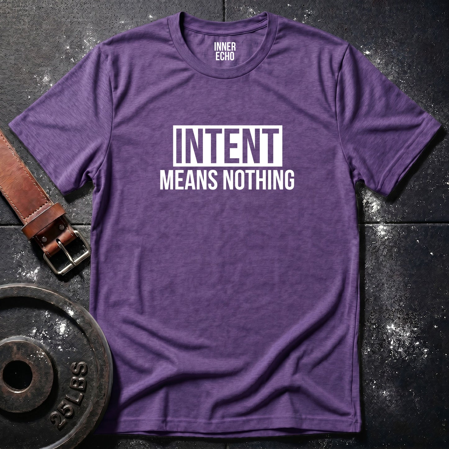 INTENT Stripe — Tee