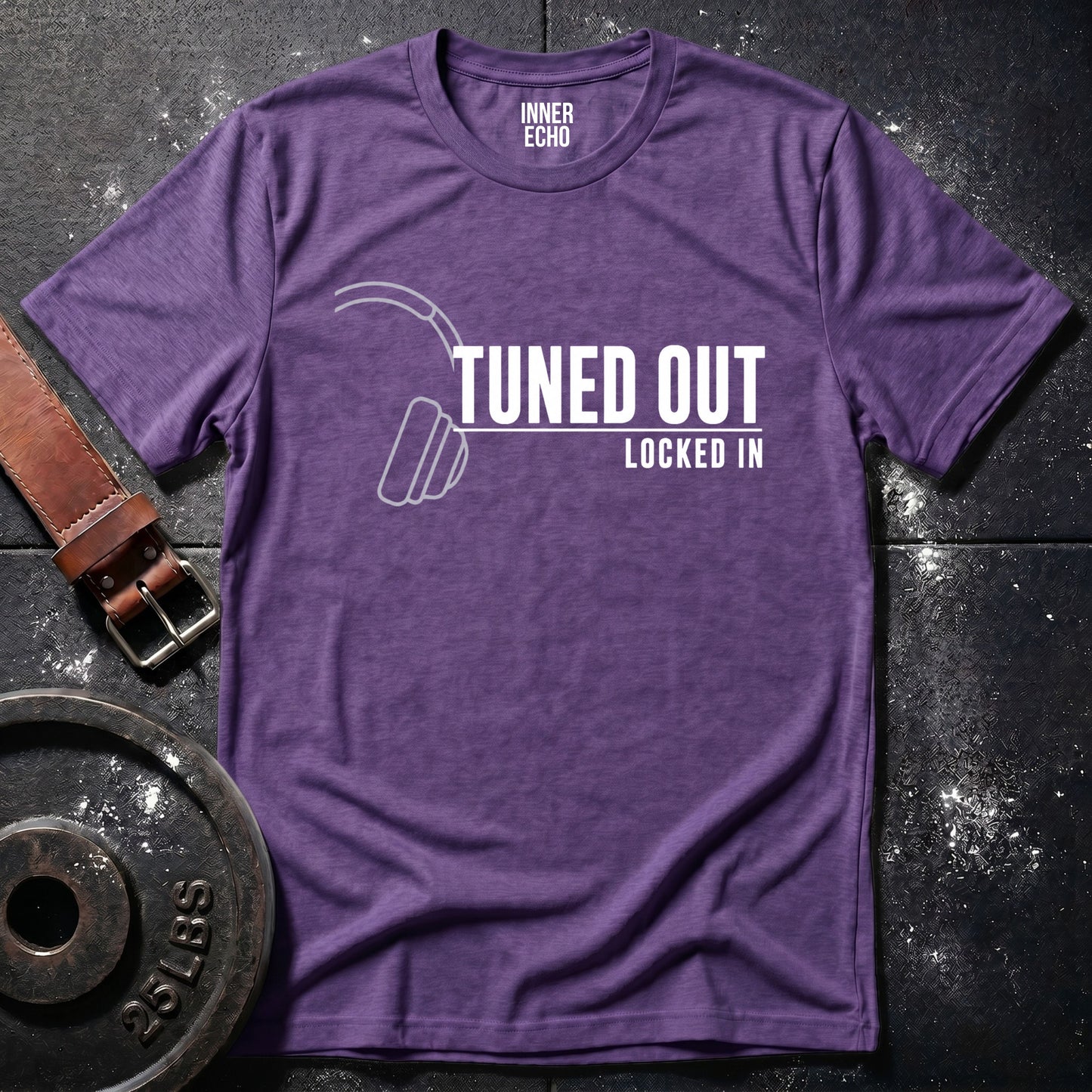 TUNED OUT Headphones — Tee