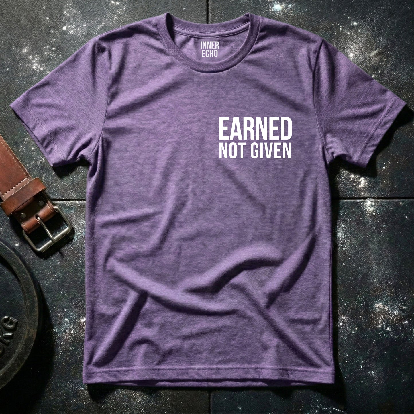 EARNED Chest Pocket — T-Shirt