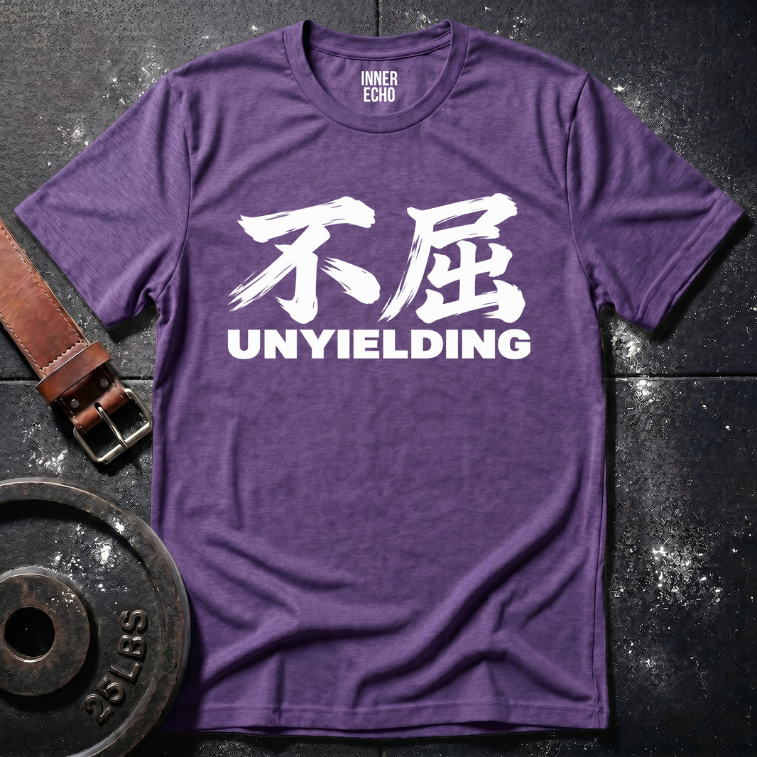 UNYIELDING Kanji — T-Shirt