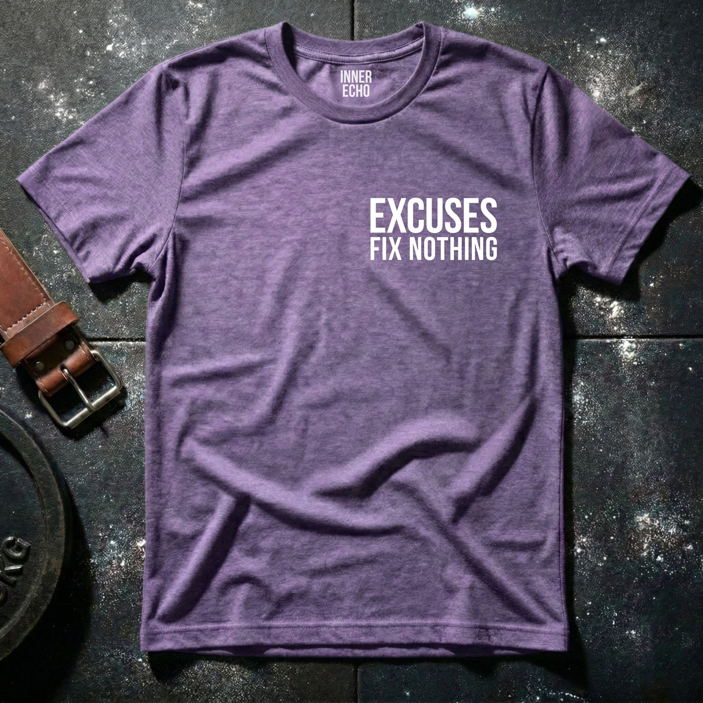 EXCUSES Chest Pocket — T-Shirt