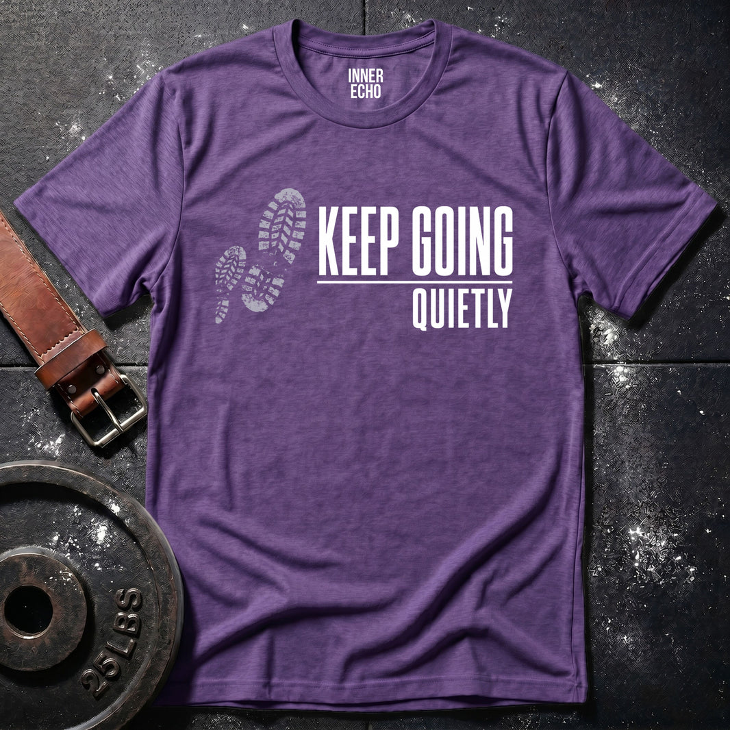KEEP GOING QUIETLY — Tee