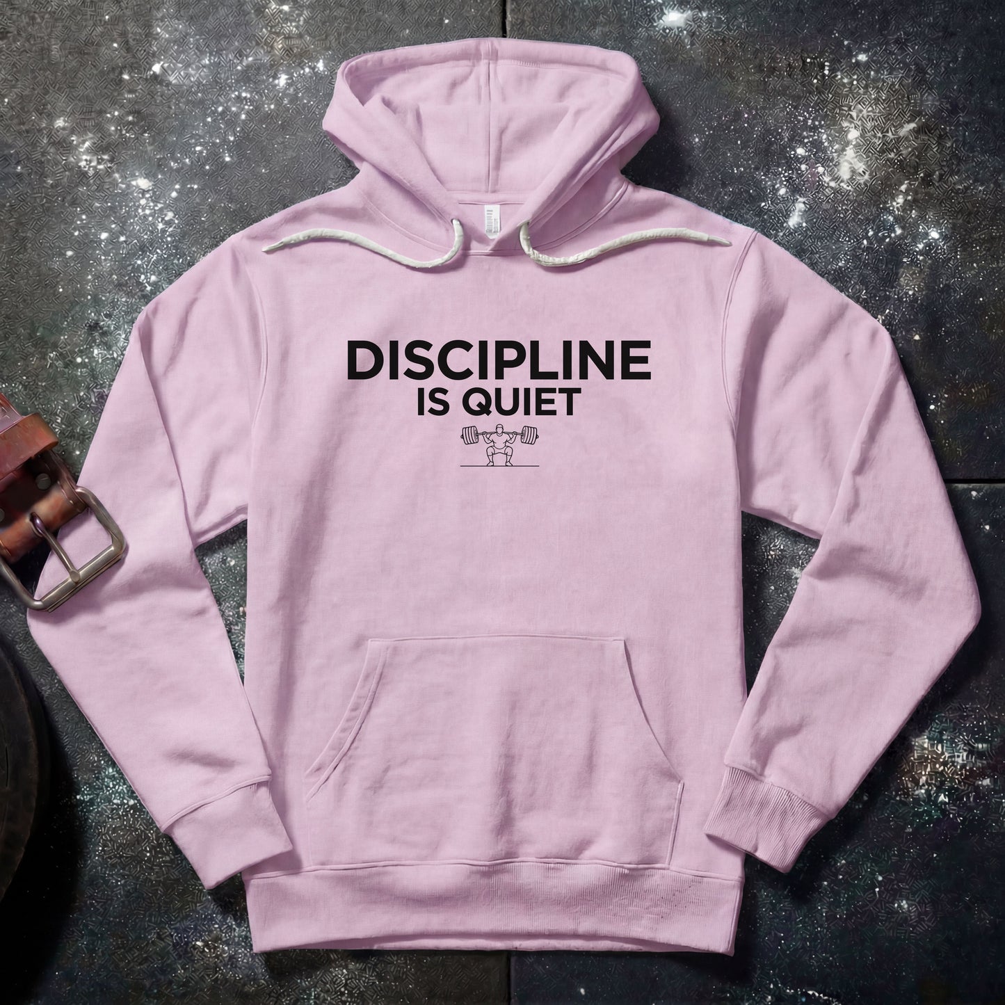 DISCIPLINE IS QUIET — Hoodie