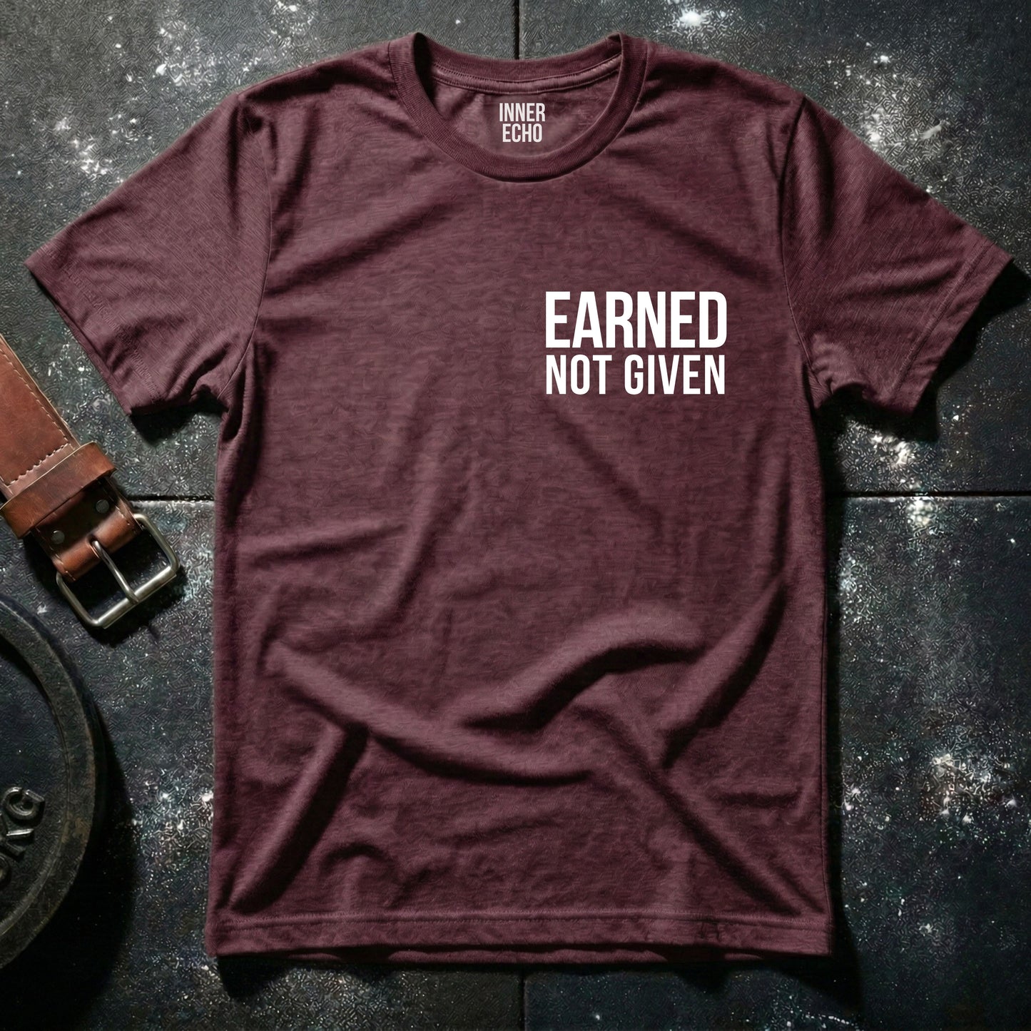 EARNED Chest Pocket — T-Shirt