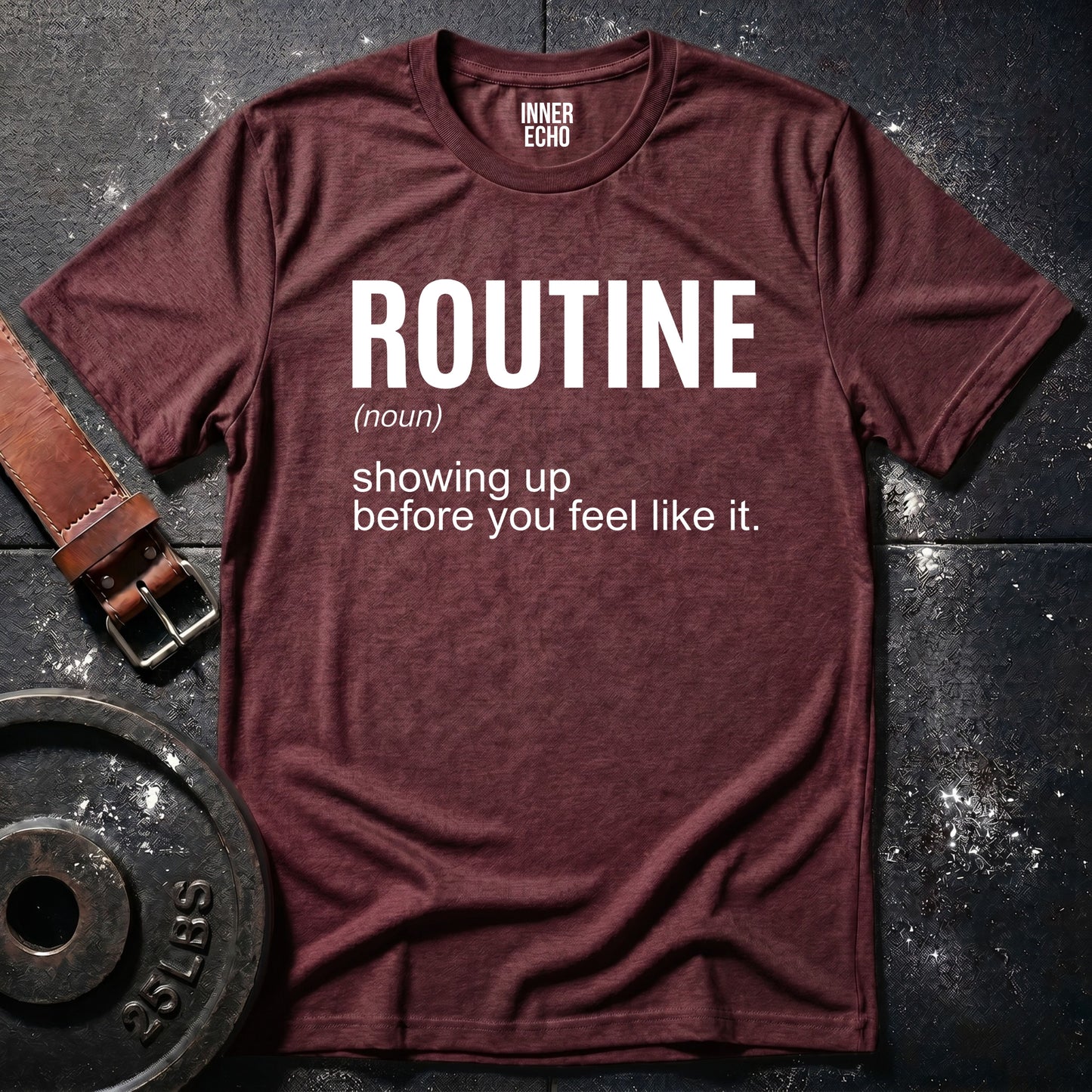 ROUTINE (noun) — Tee