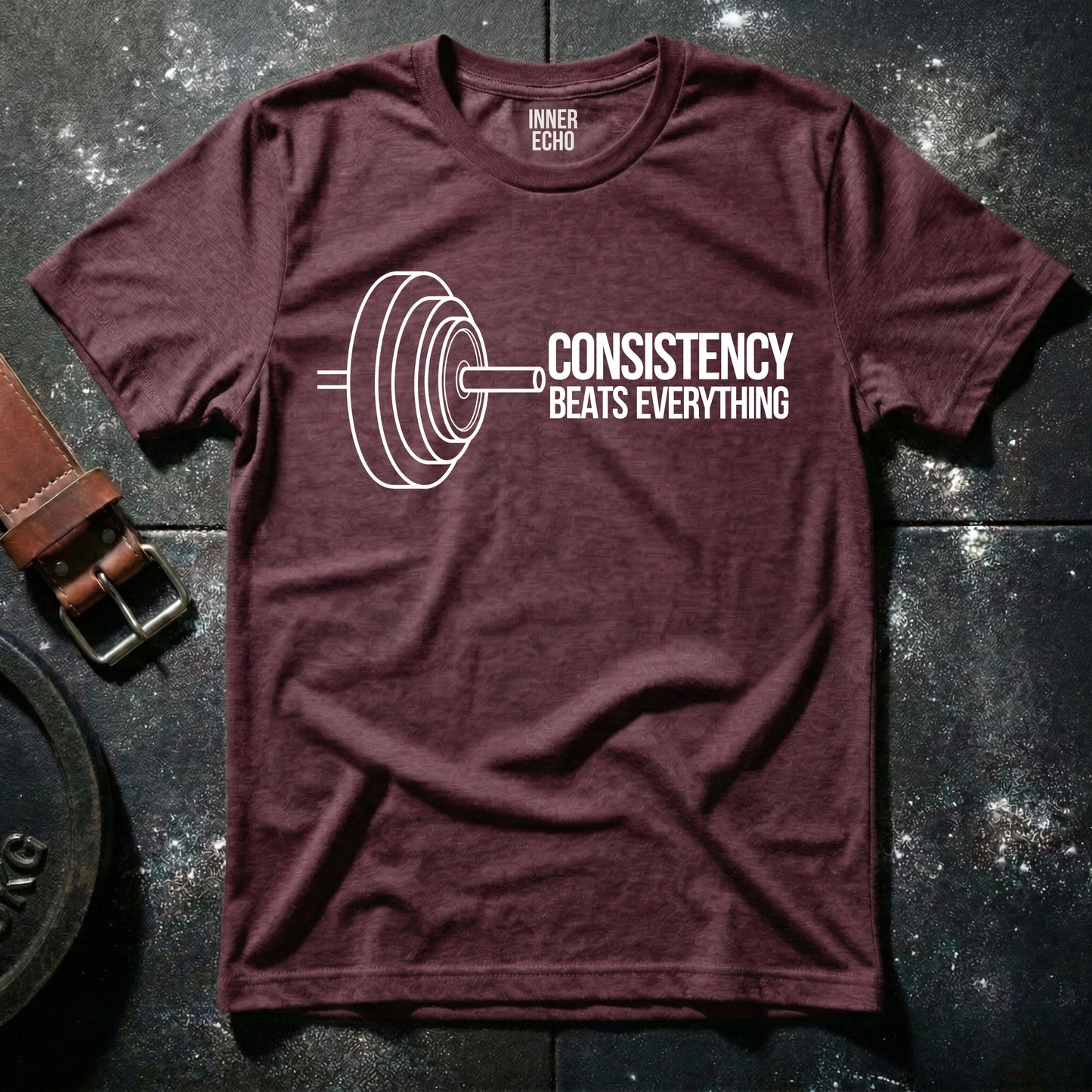 CONSISTENCY BARBELL — T-Shirt