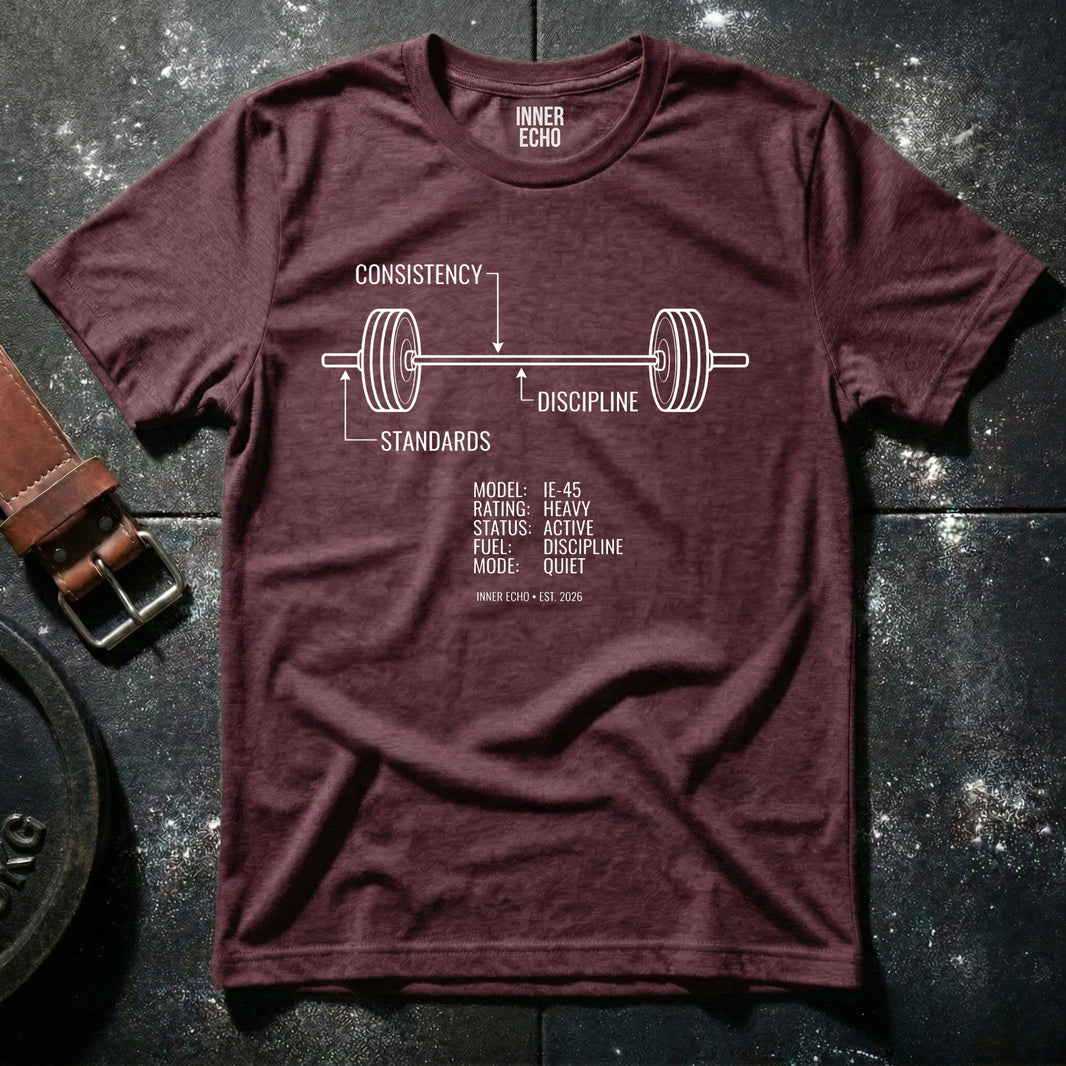 Training Blueprint Barbell — T-Shirt