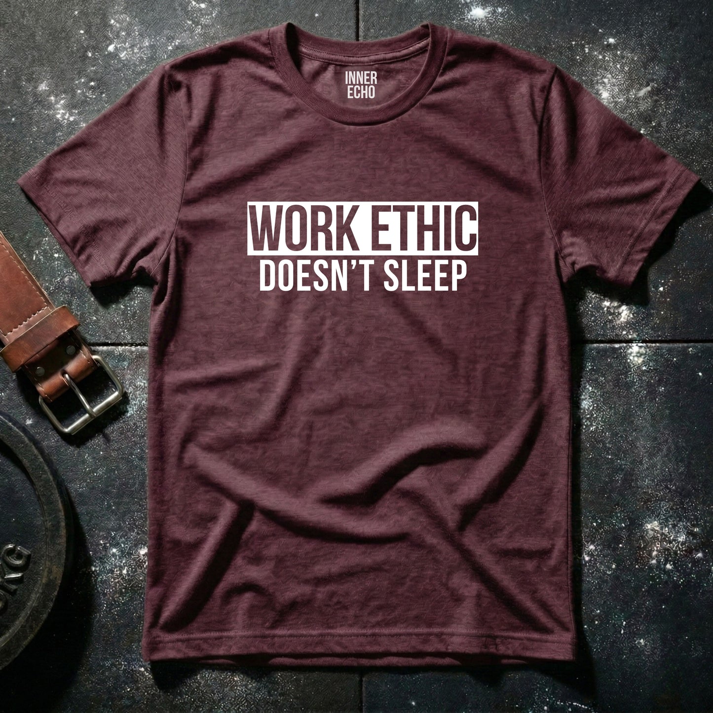 WORK ETHIC Stripe — T-Shirt